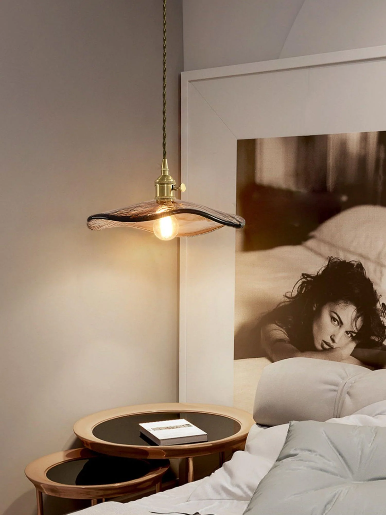 Nyros Glass Light Luxury Pendant Light - Image 20