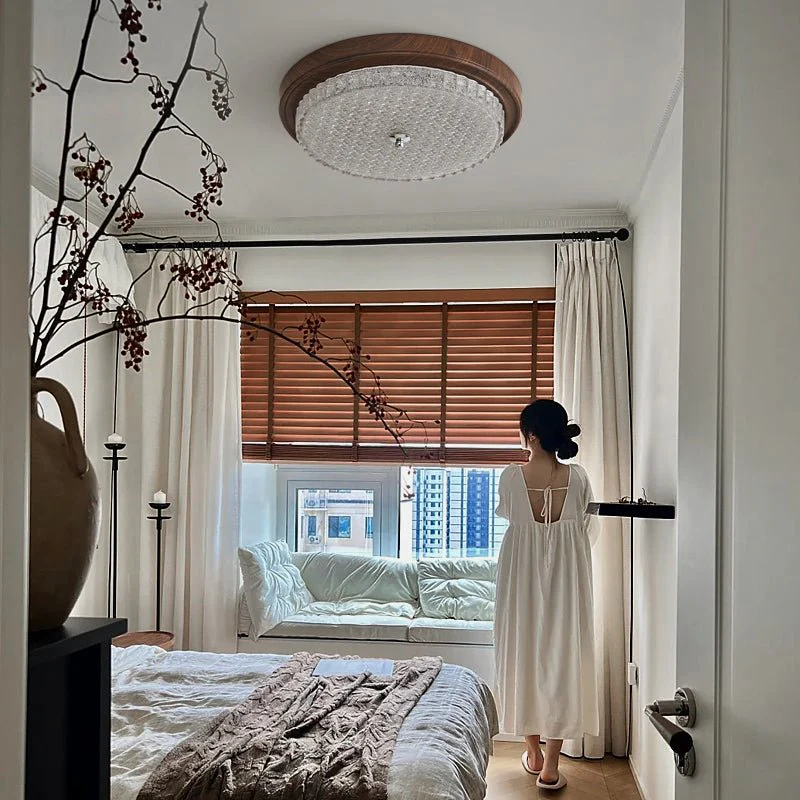 Nyshair Modern Minimalist Glass Ceiling Light - Image 18