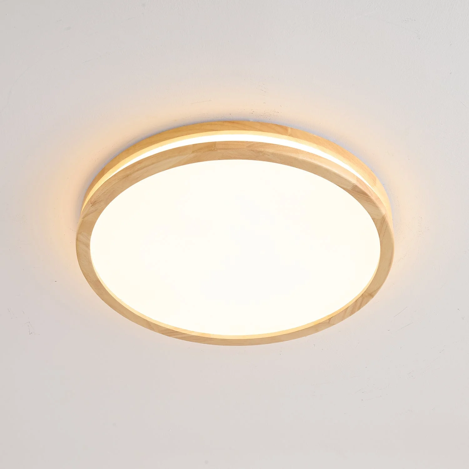 Nysilos Modern Minimalist Wood Ceiling Light - Image 19
