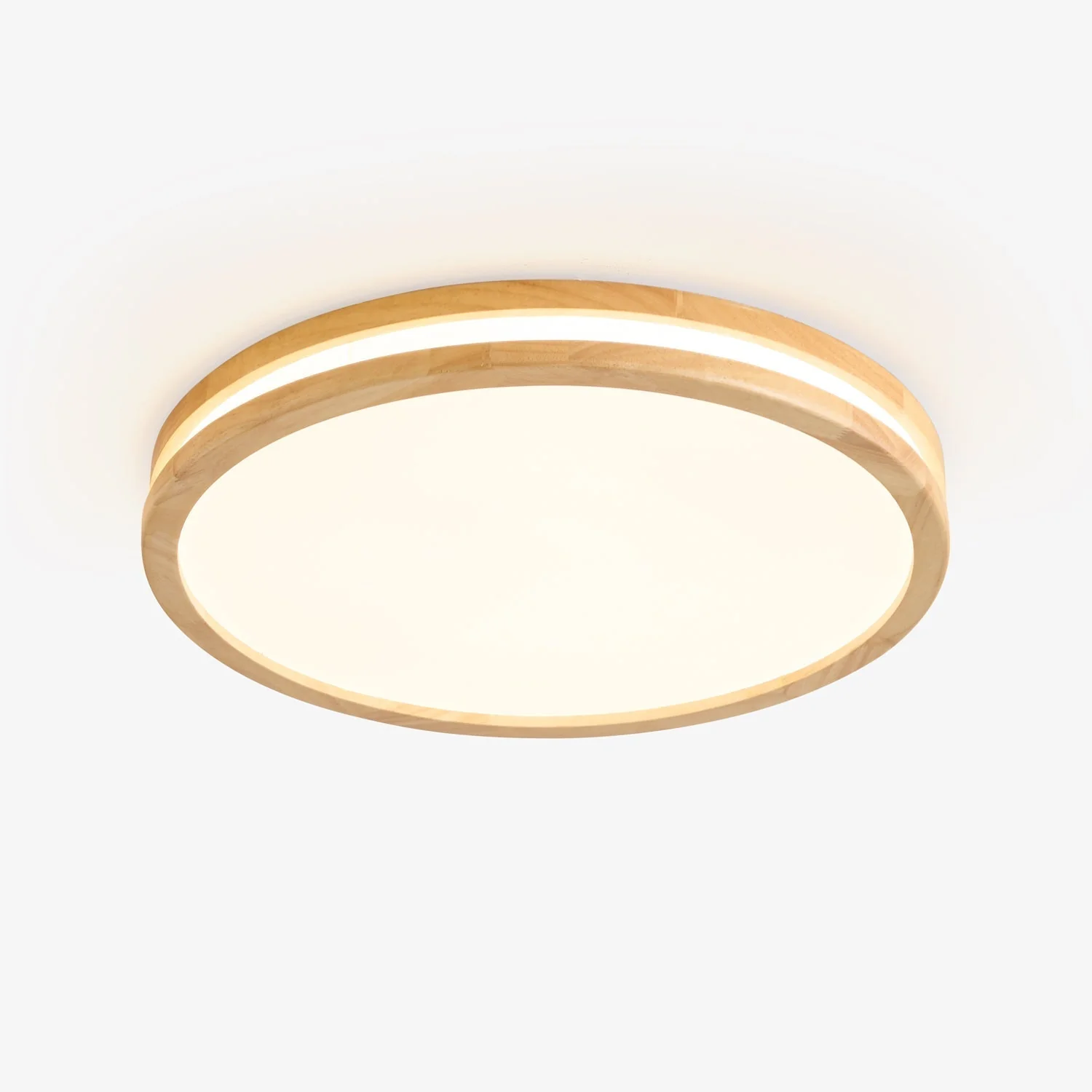 Nysilos Modern Minimalist Wood Ceiling Light - Image 2