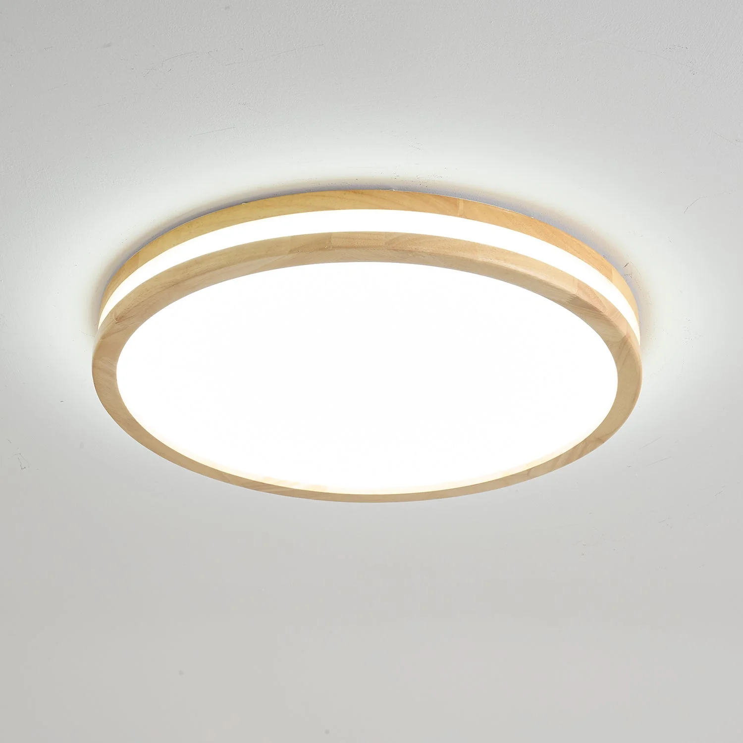 Nysilos Modern Minimalist Wood Ceiling Light - Image 24