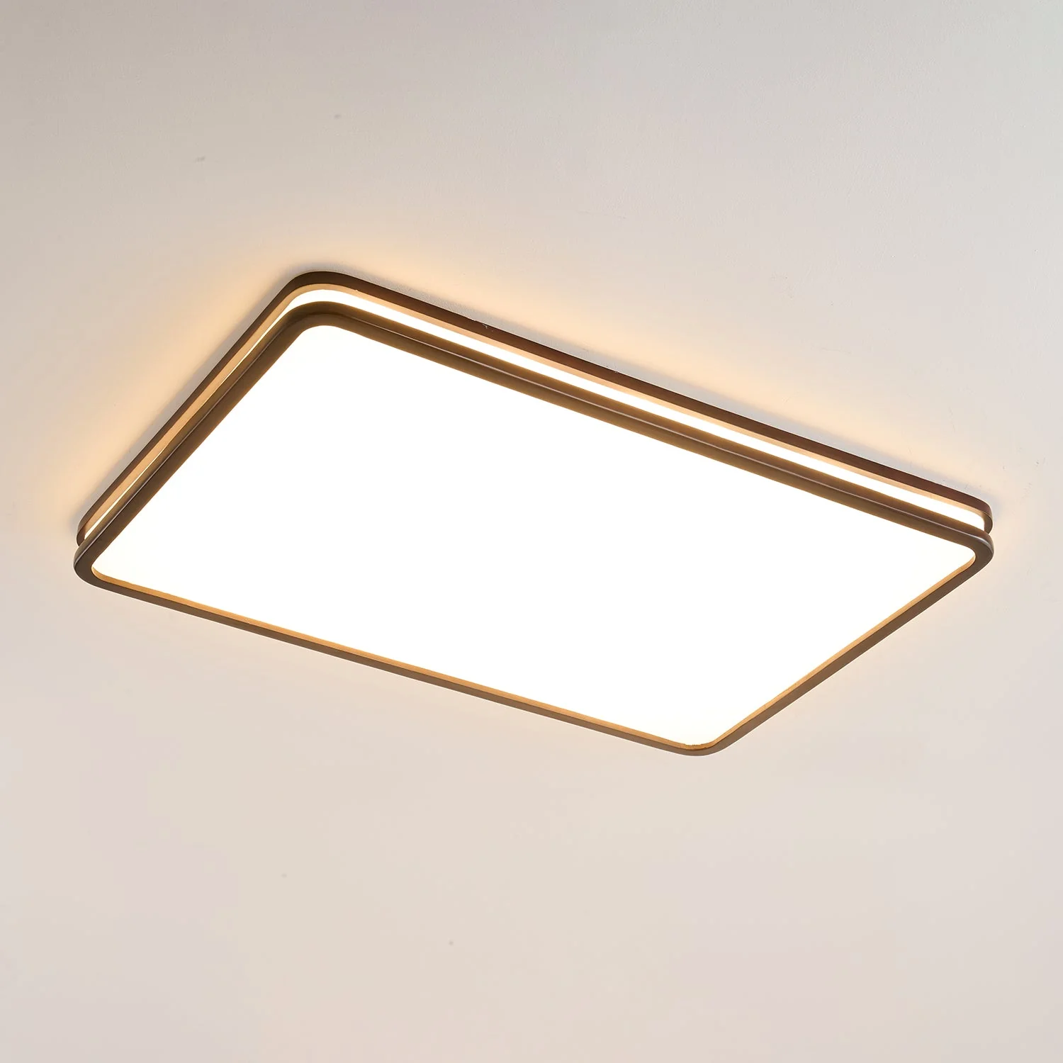 Nysilos Modern Minimalist Wood Ceiling Light - Image 3