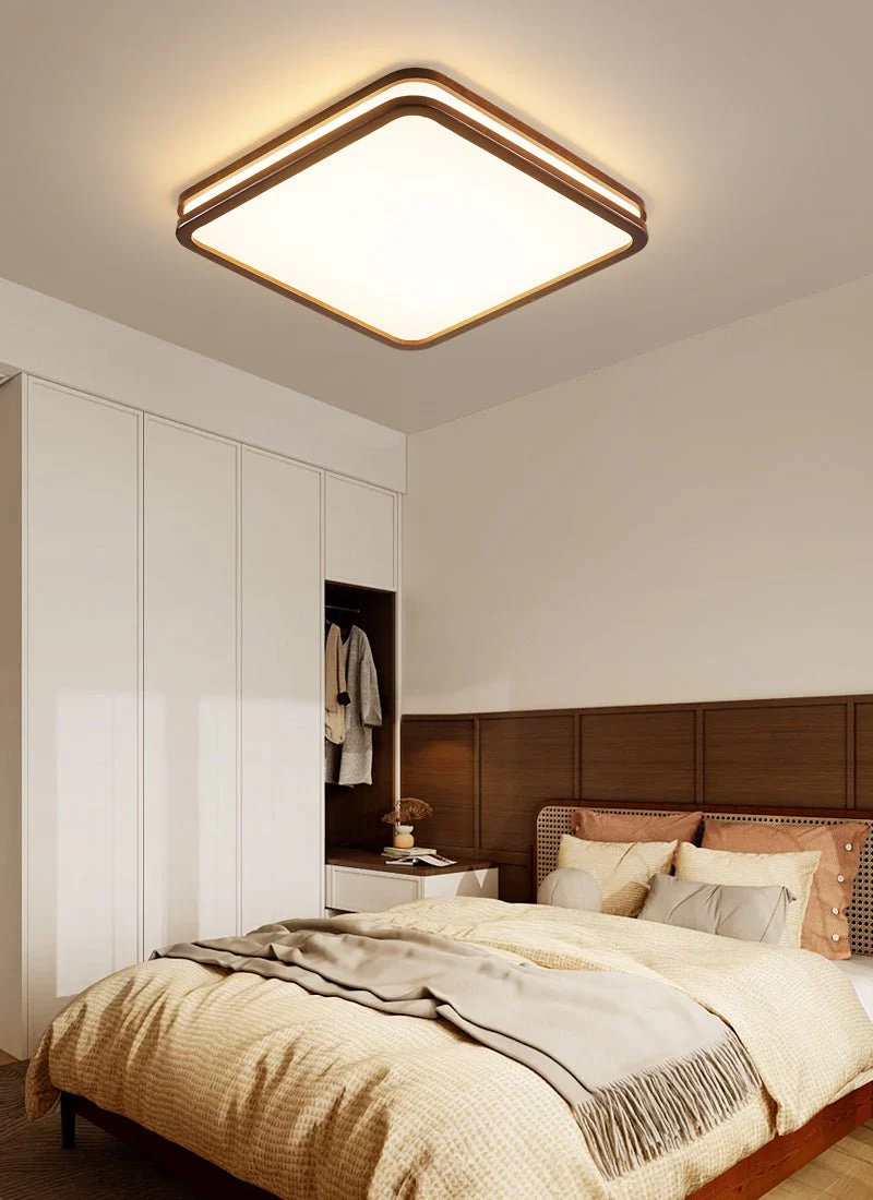 Nysilos Modern Minimalist Wood Ceiling Light - Image 37