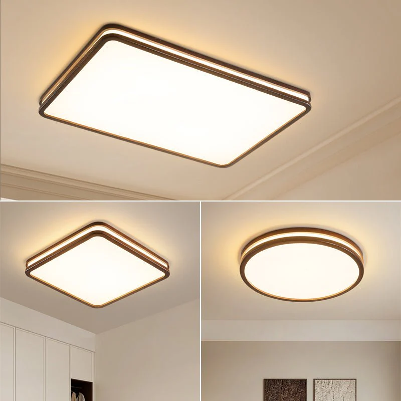 Nysilos Modern Minimalist Wood Ceiling Light - Image 39