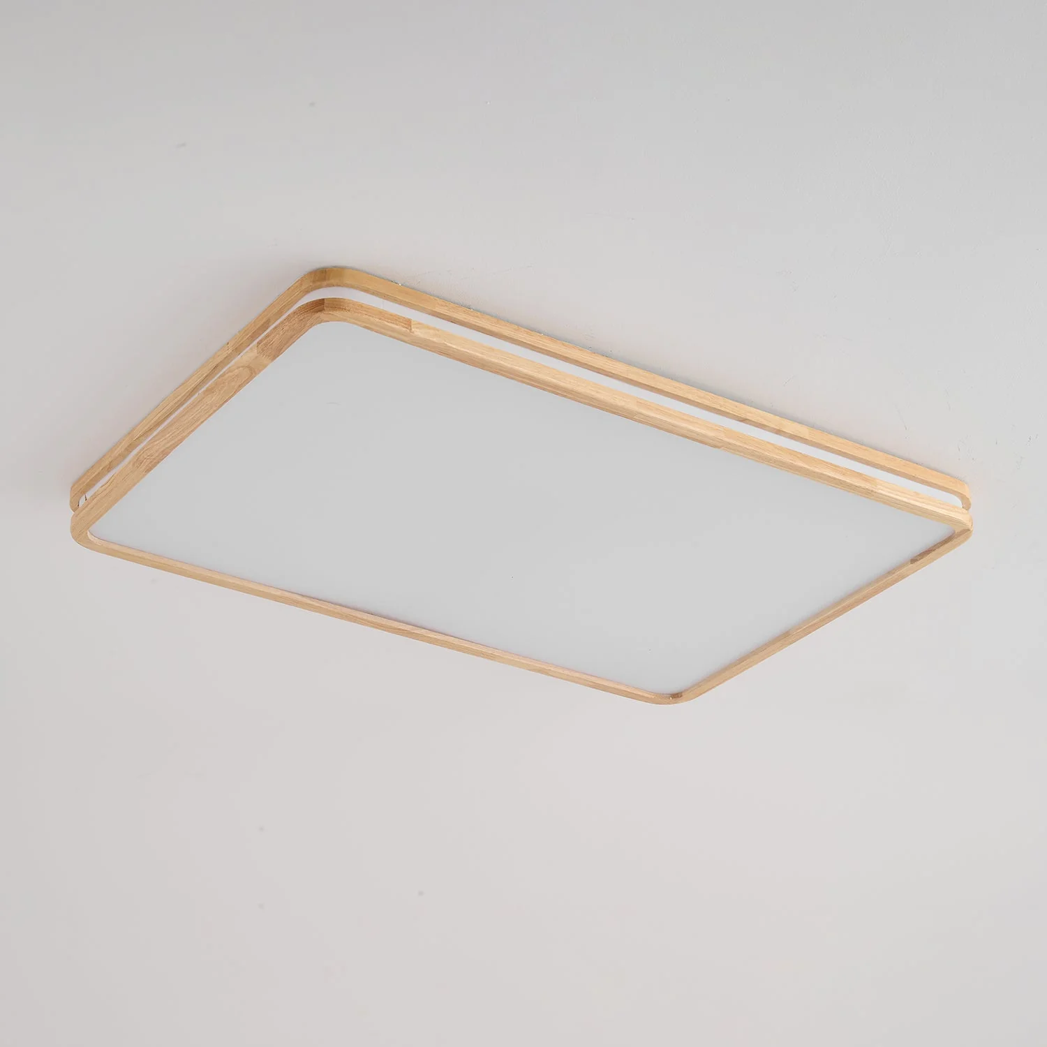Nysilos Modern Minimalist Wood Ceiling Light - Image 7