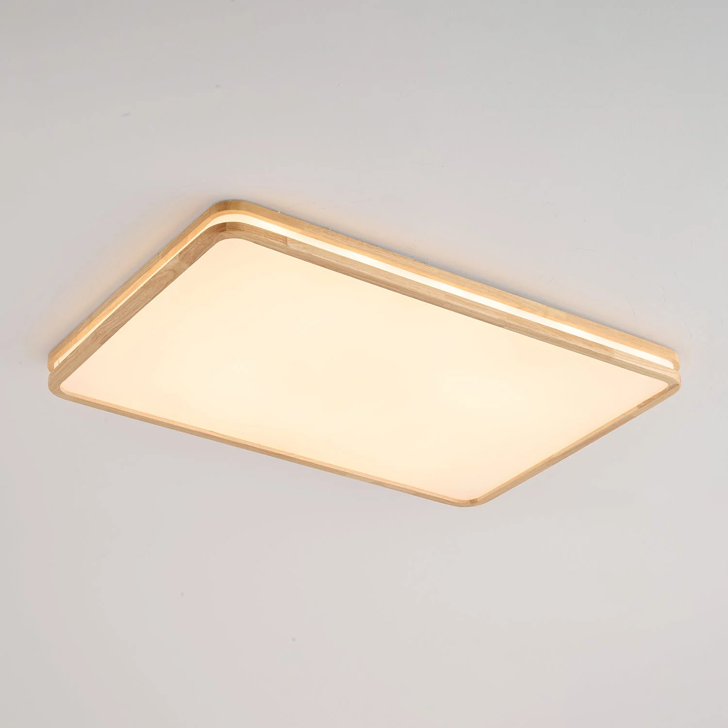 Nysilos Modern Minimalist Wood Ceiling Light - Image 8