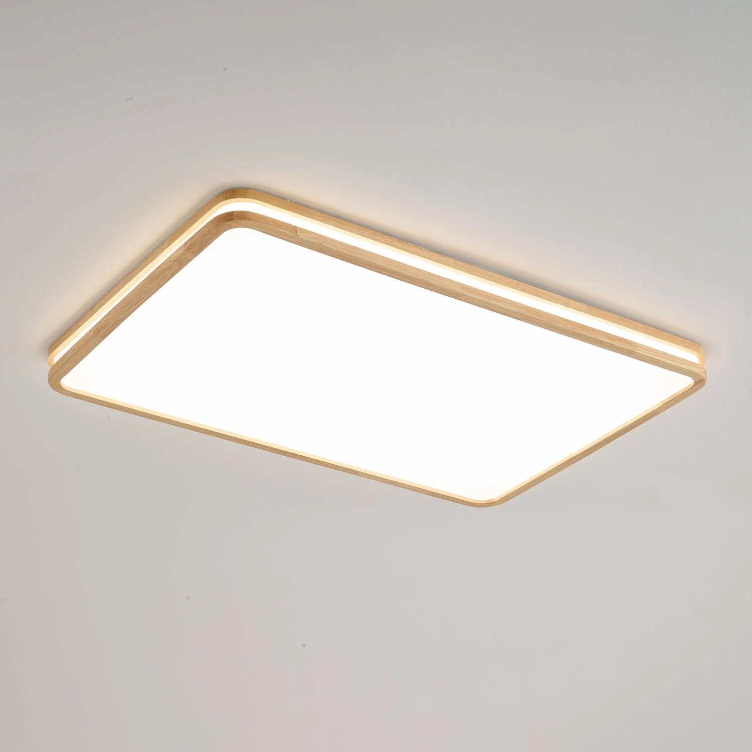 Nysilos Modern Minimalist Wood Ceiling Light - Image 9