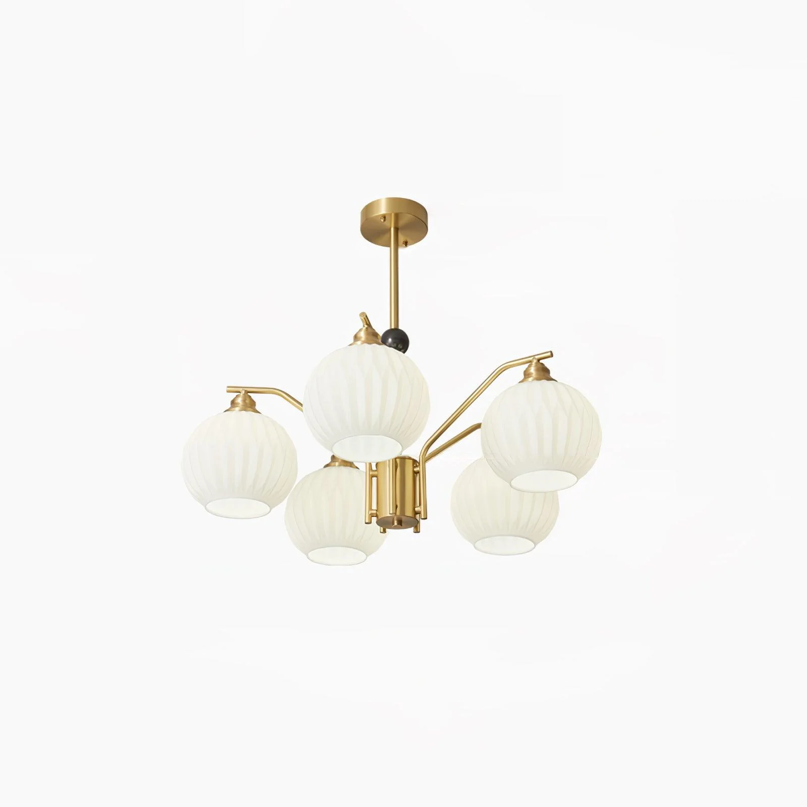 Nytheos Luxurious Brass Chandelier - Image 9