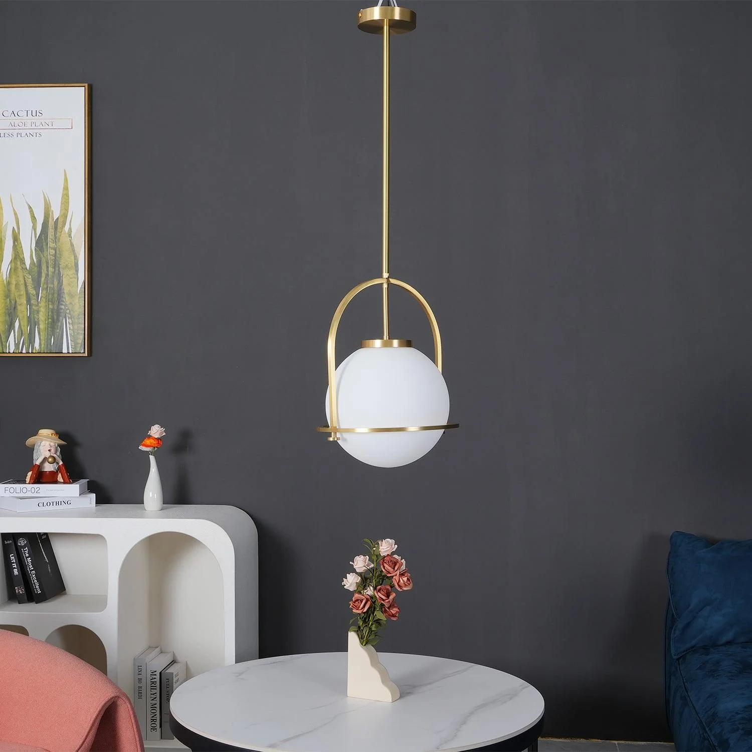 Obsidian Modern Glass Pendant Light - Image 52