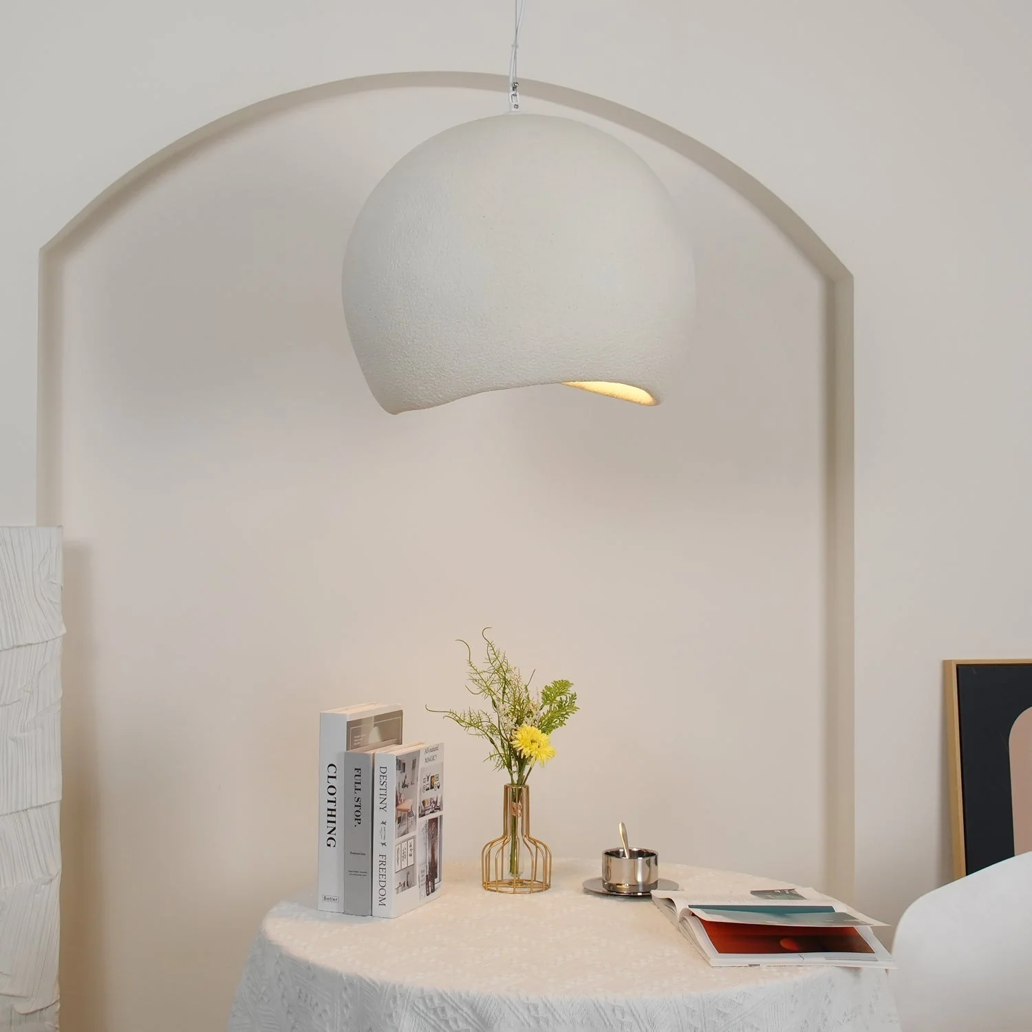 Ocara Modern Minimalist Resin Pendant Light - Image 14