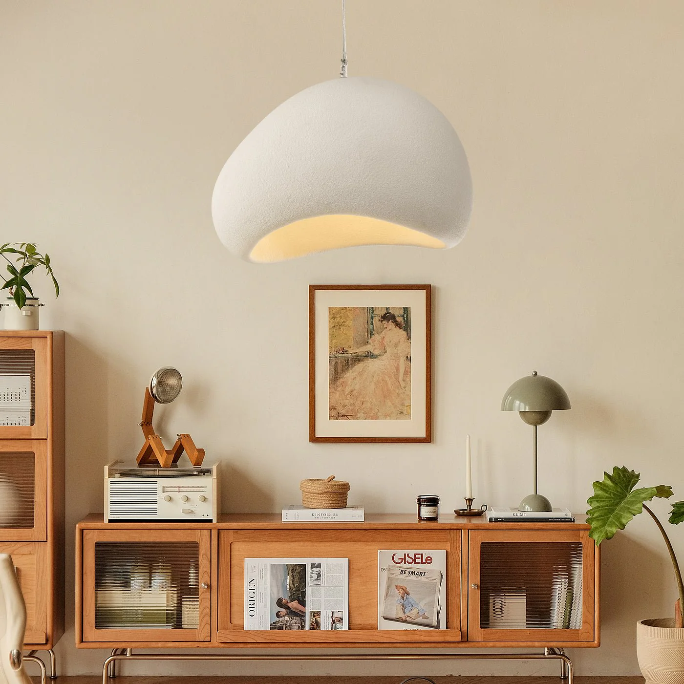 Ocara Modern Minimalist Resin Pendant Light - Image 16