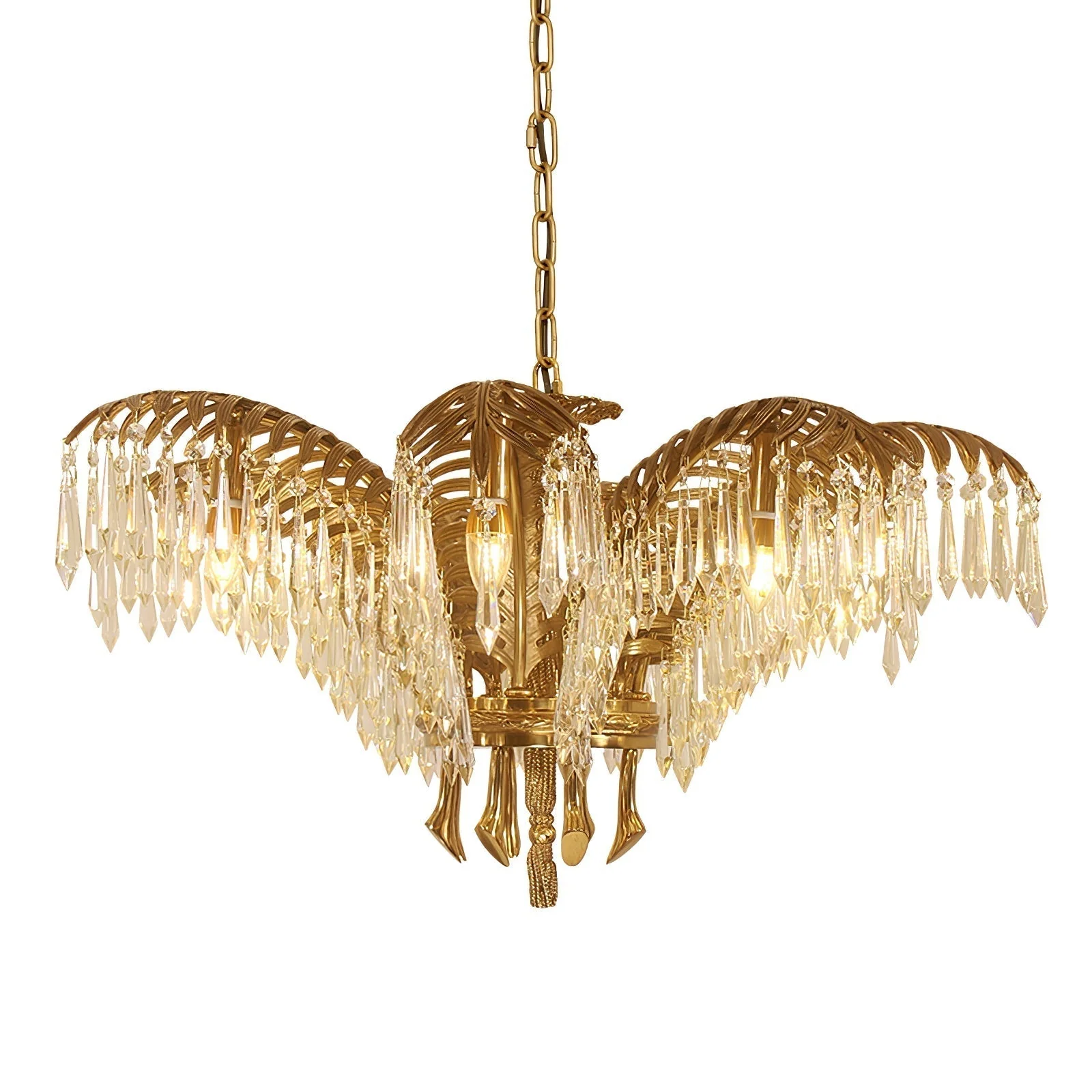 Odoraris Regal Brass Crystal Chandelier - Image 77