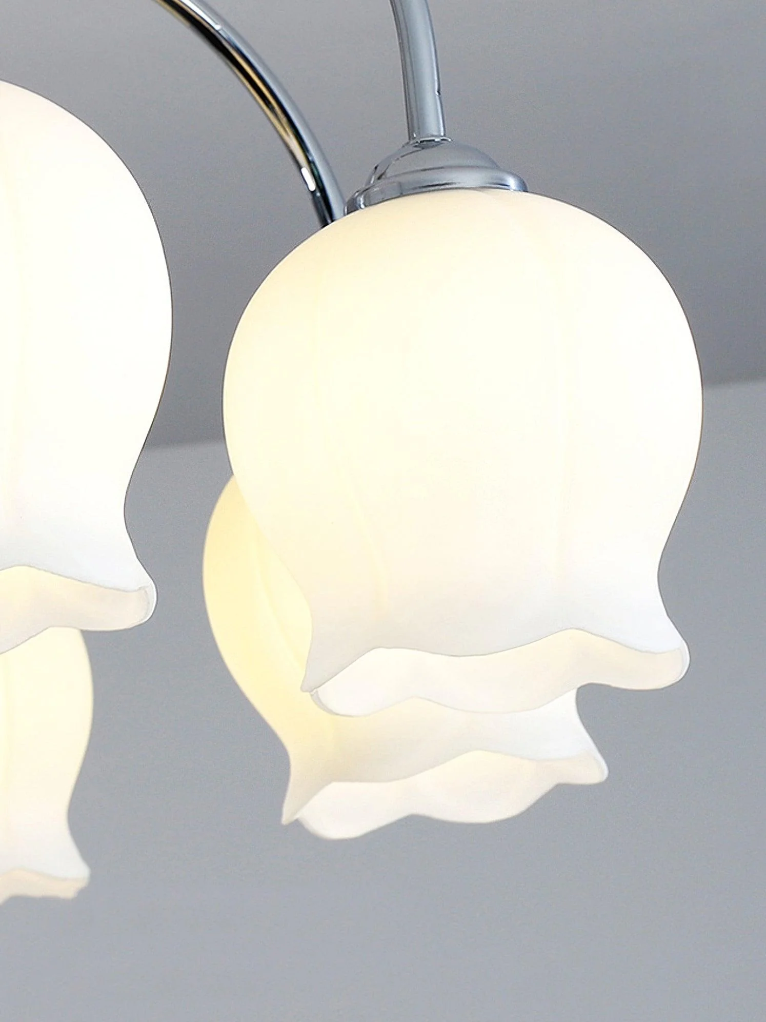 Oldore Premium Elegance Floral Glass Ceiling Lamp - Image 12