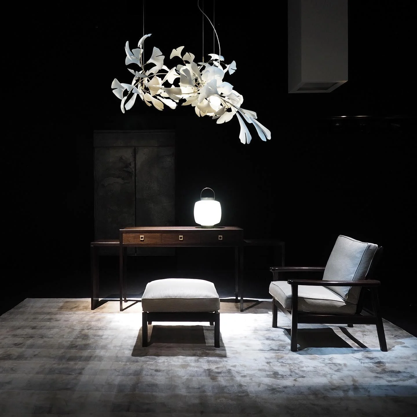 Olivia Ceramic Gingko Leaf Chandelier Branch-like Design - Image 55