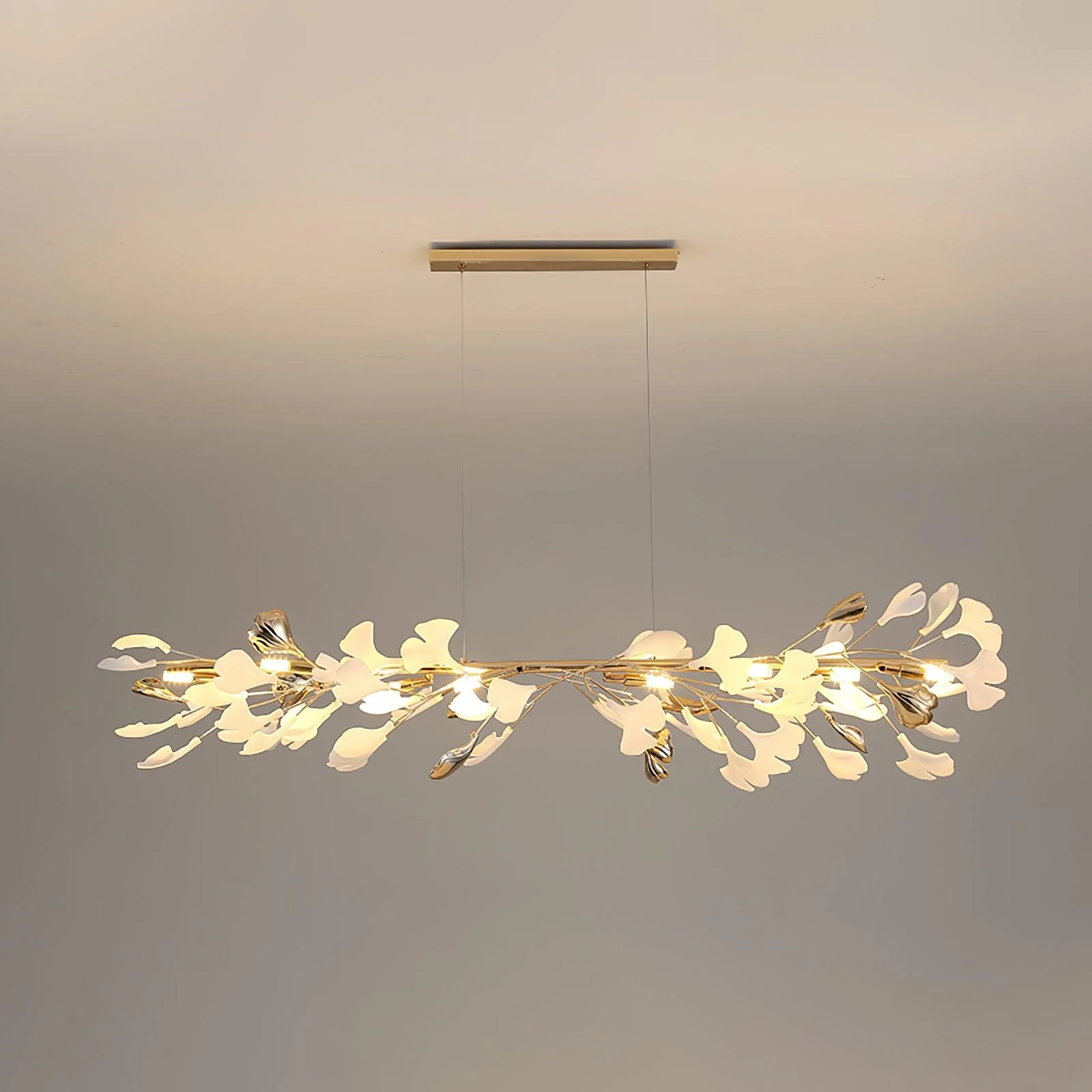 Olivia Ceramic Gingko Chandelier 4 Styles - Image 21