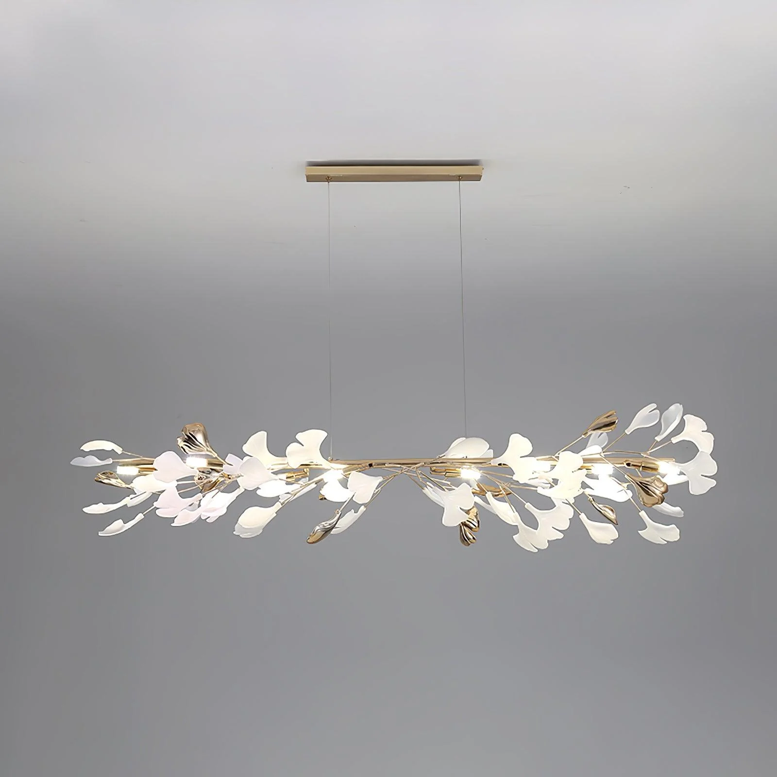 Olivia Ceramic Gingko Chandelier 4 Styles - Image 24