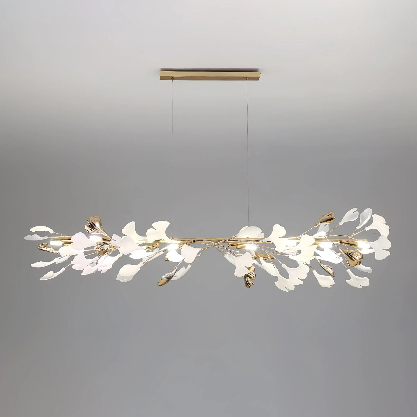 Olivia Ceramic Gingko Chandelier 4 Styles - Image 37