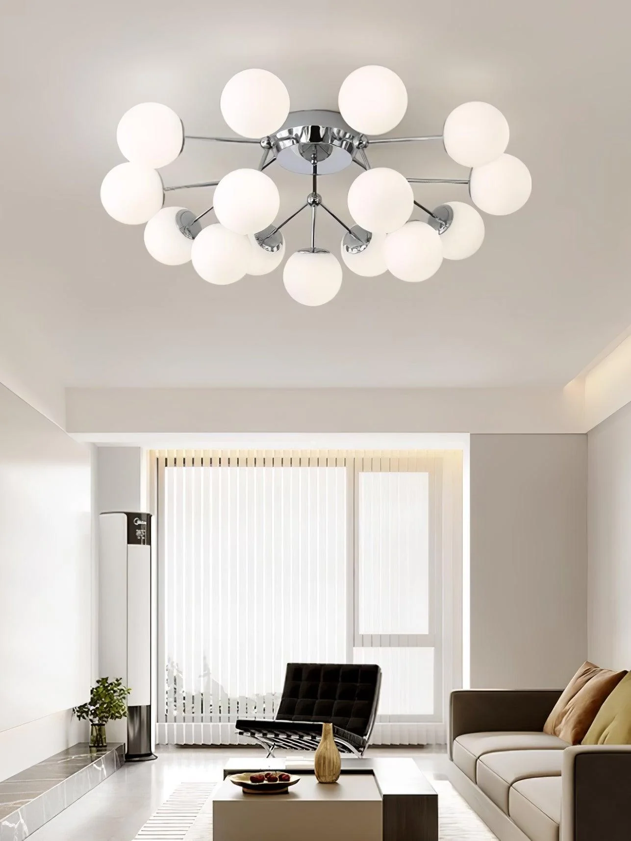 Luxury Glass Bubble. Ceiling Light - Image 20