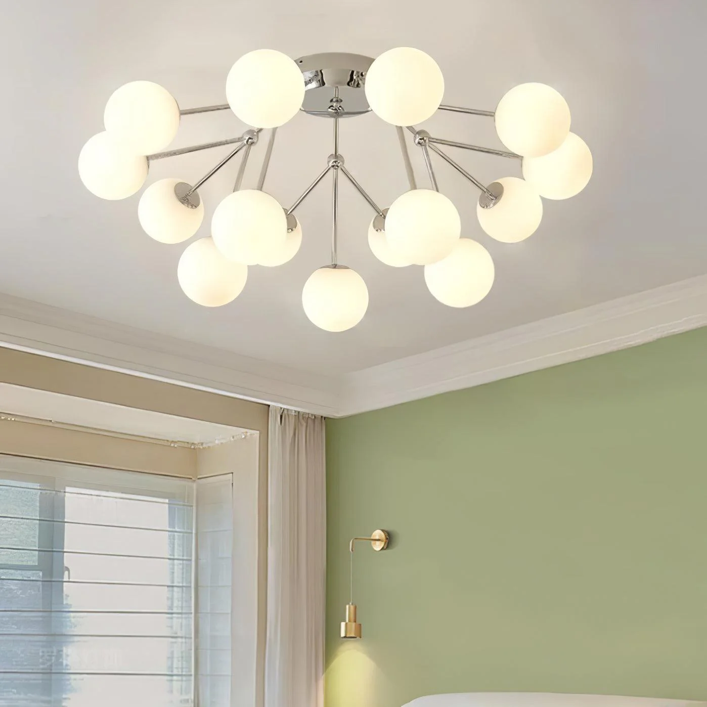 Luxury Glass Bubble. Ceiling Light - Image 21