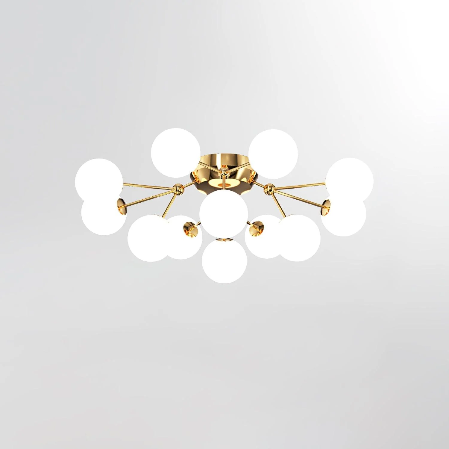 Luxury Glass Bubble. Ceiling Light - Image 23