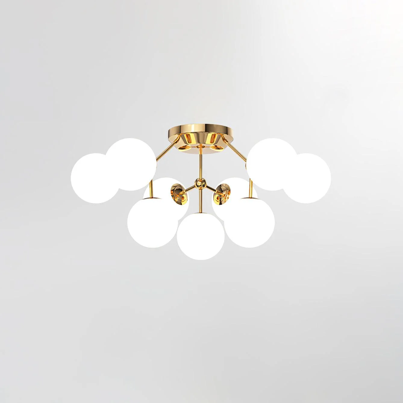 Luxury Glass Bubble. Ceiling Light - Image 24