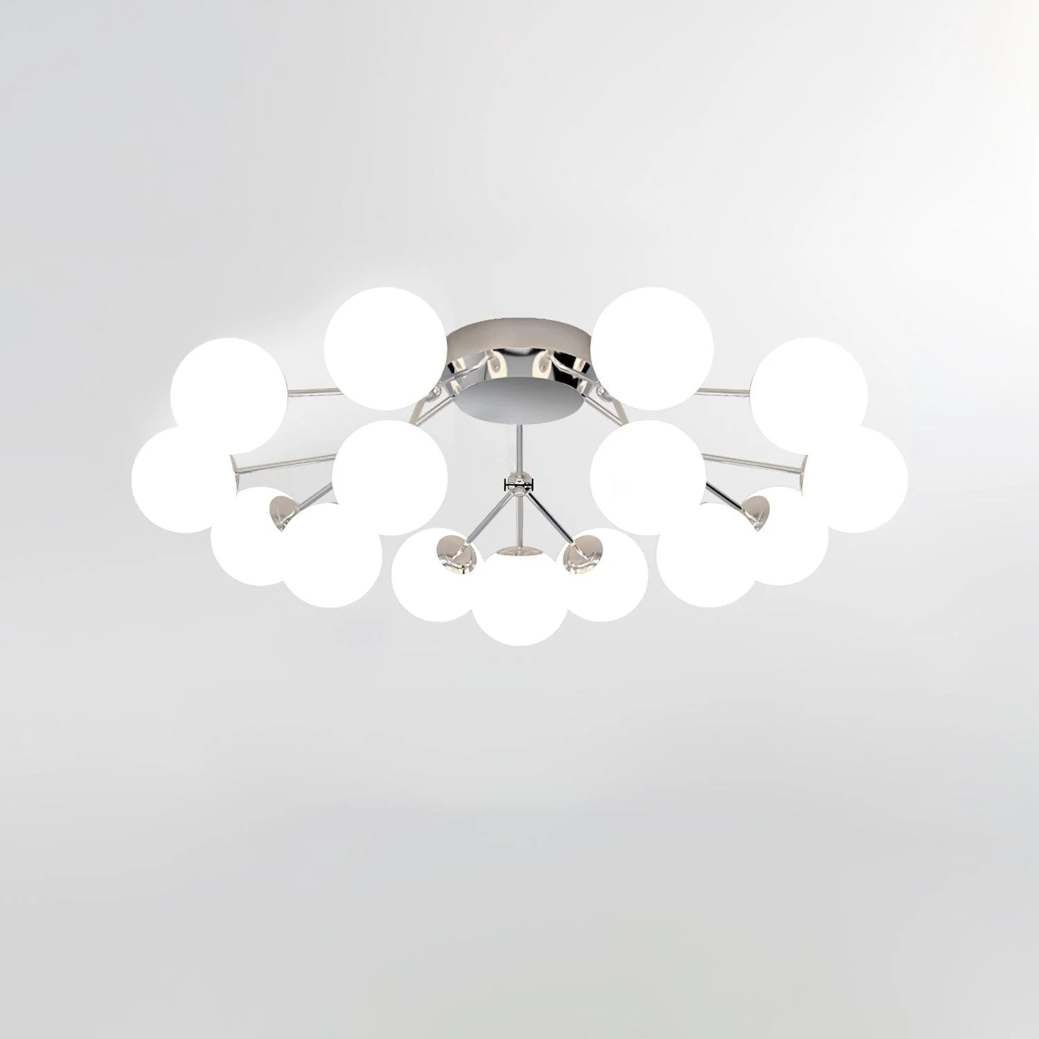 Luxury Glass Bubble. Ceiling Light - Image 3