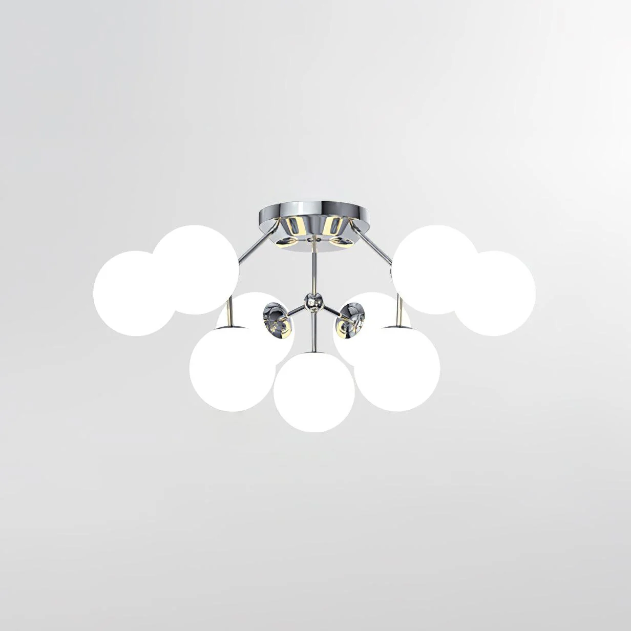Luxury Glass Bubble. Ceiling Light - Image 7