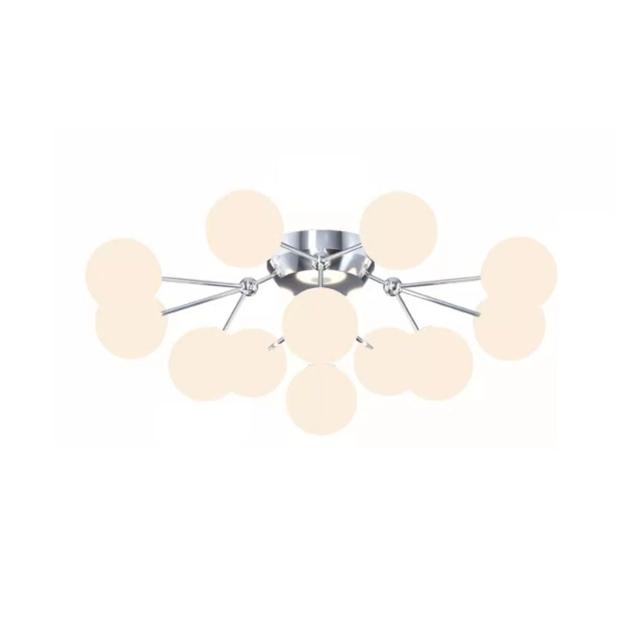 Luxury Glass Bubble. Ceiling Light - Image 9
