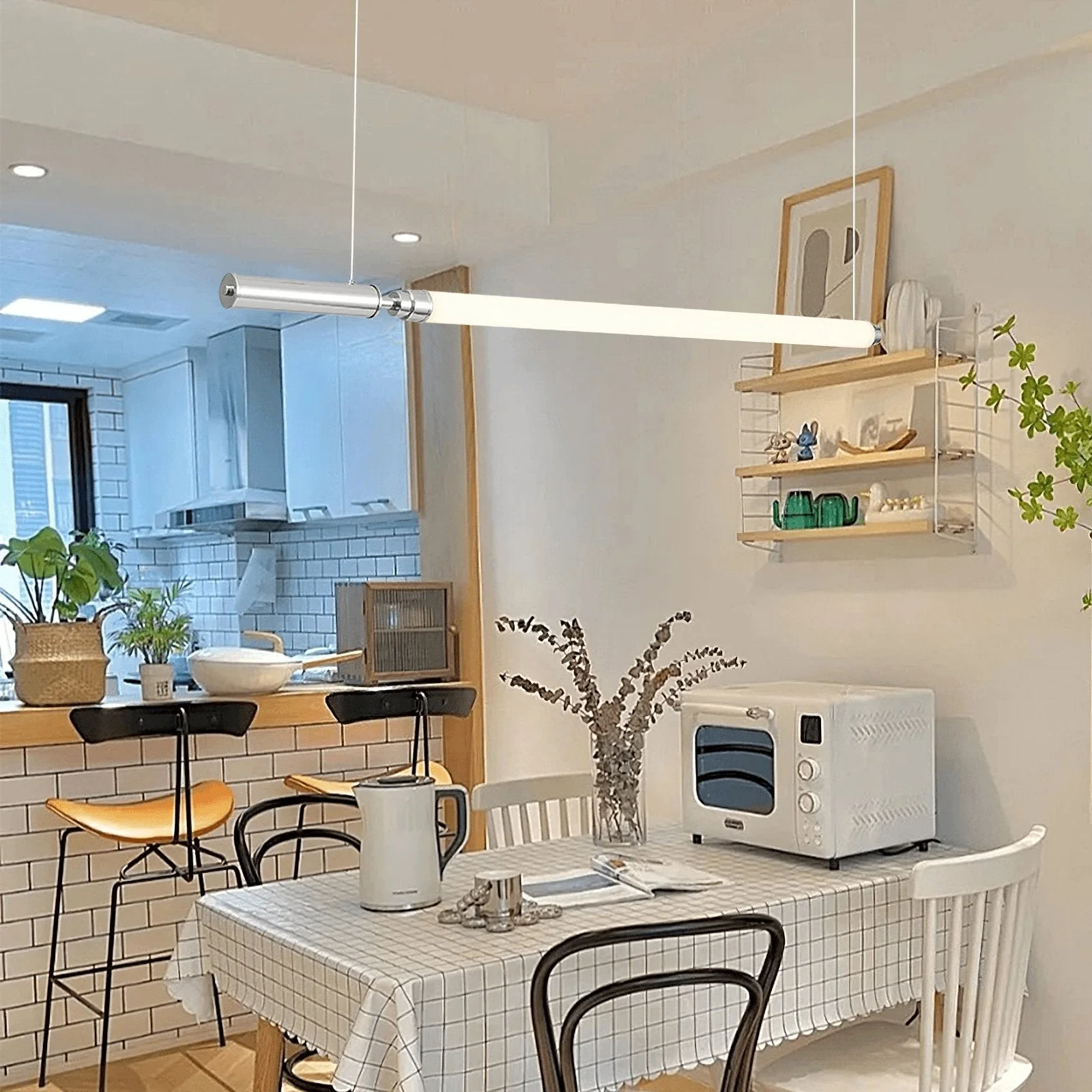 Ollaeos Modern Minimalist Glass Pendant Light - Image 12