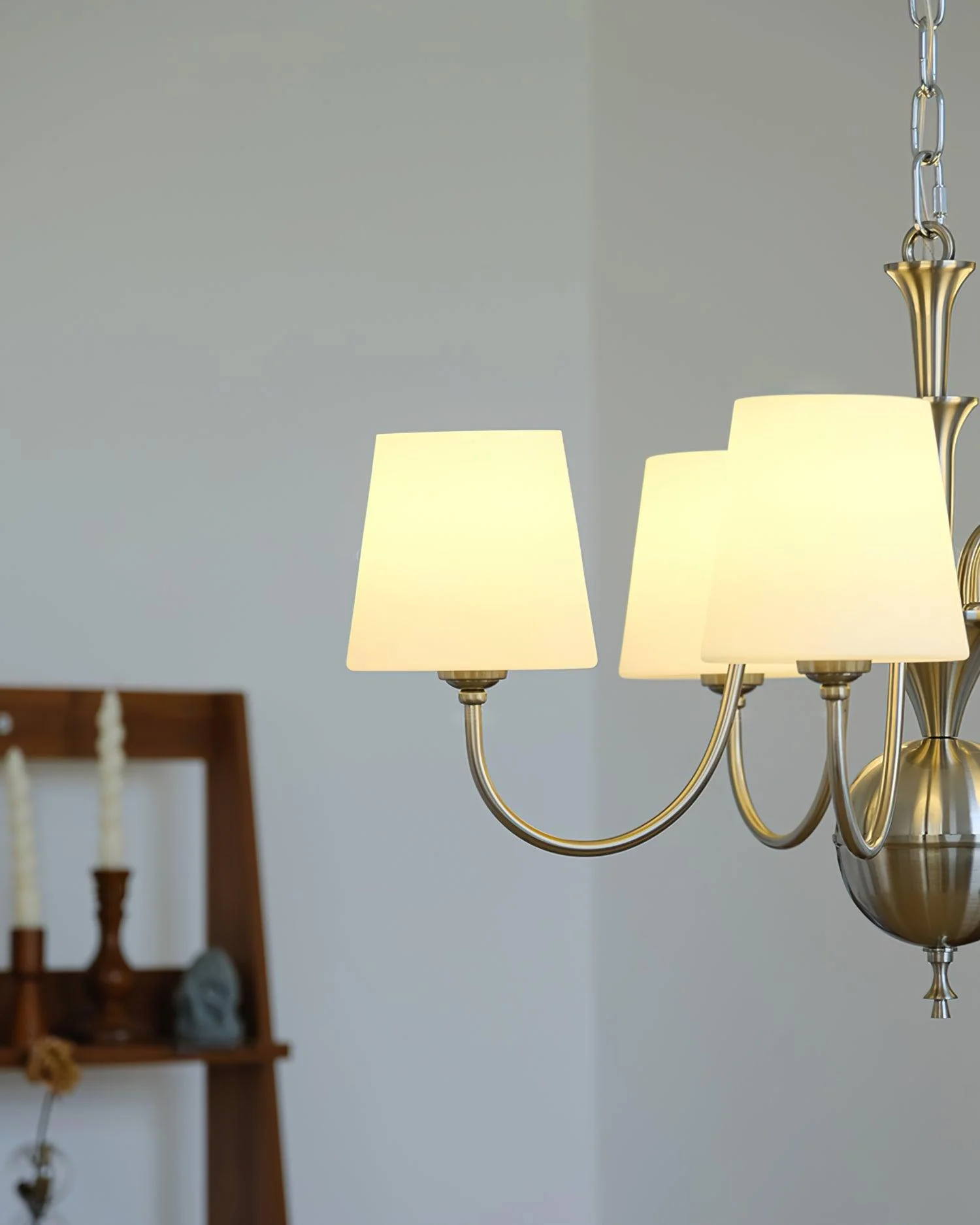 Olmiris Elegant Nickel Chandelier - Image 5