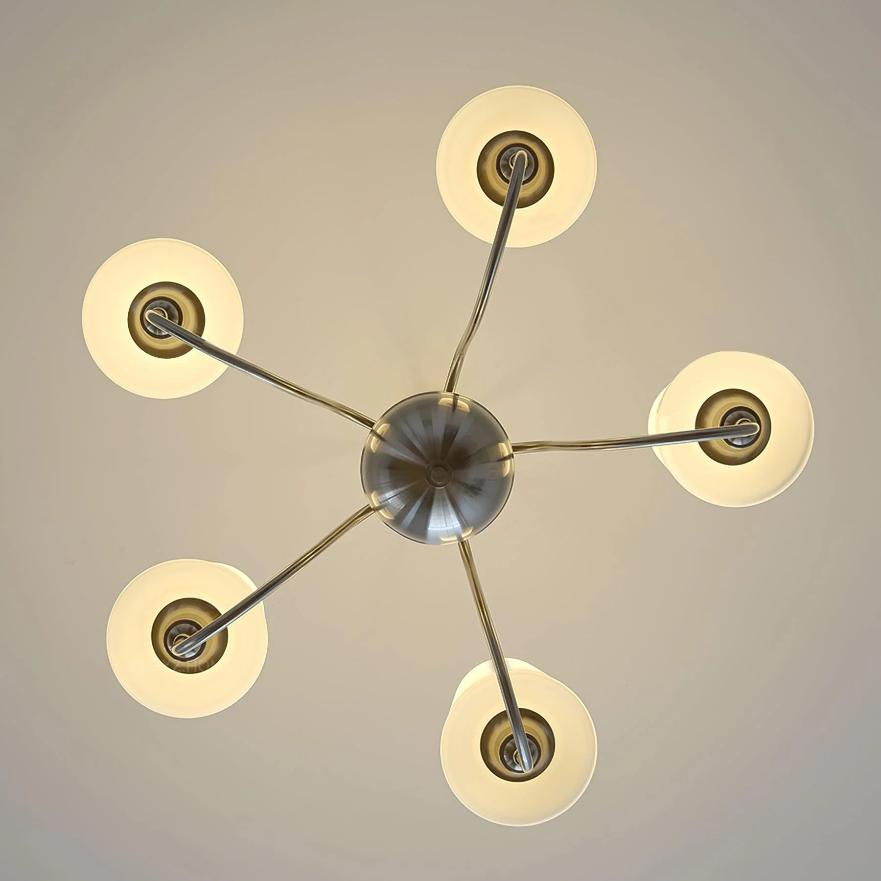 Olmiris Elegant Nickel Chandelier - Image 6