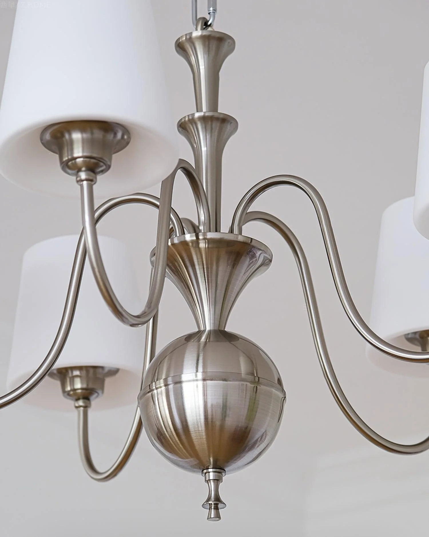 Olmiris Elegant Nickel Chandelier - Image 8