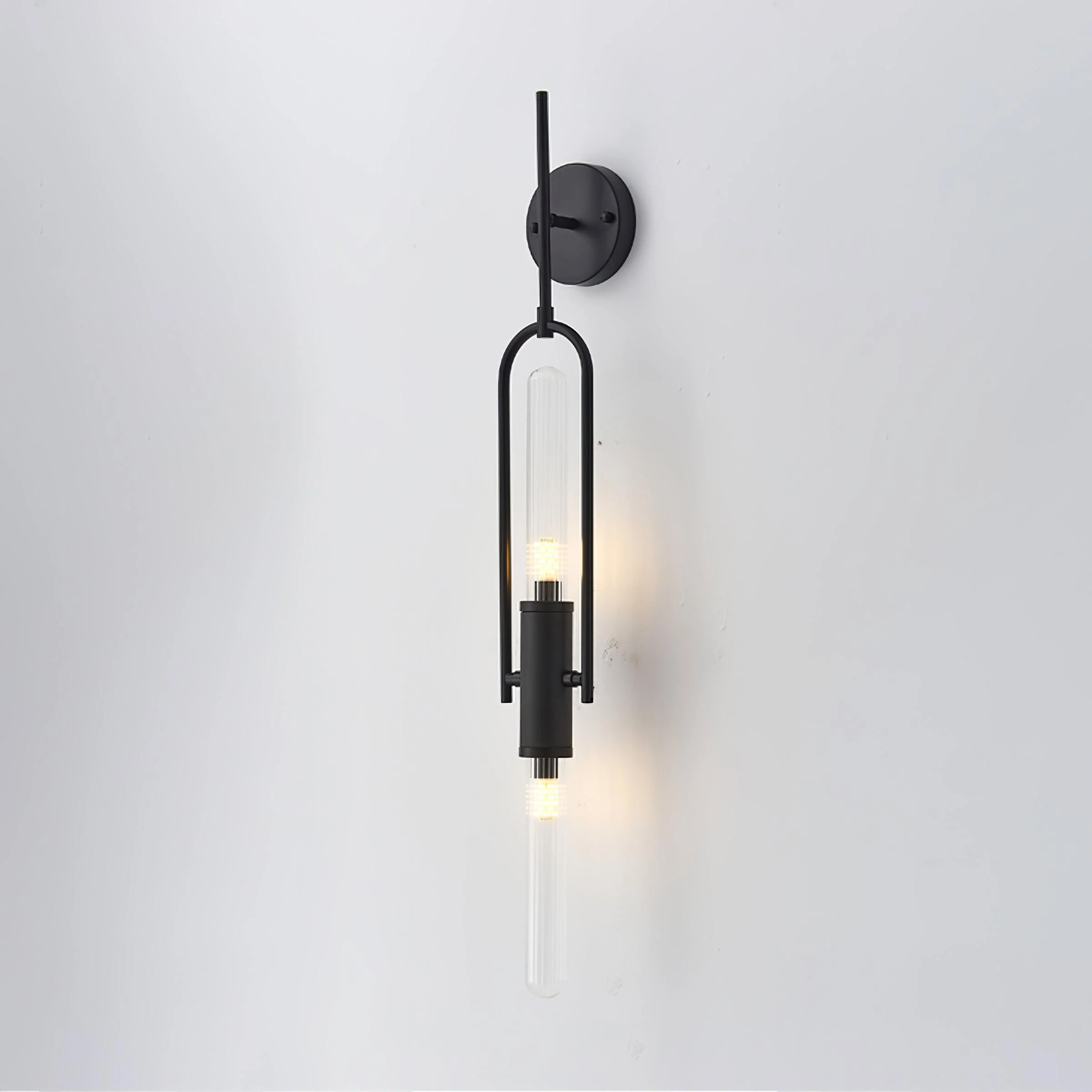 Olraeos Nordic Art Long Arc Glass Wall Lamp - Image 2