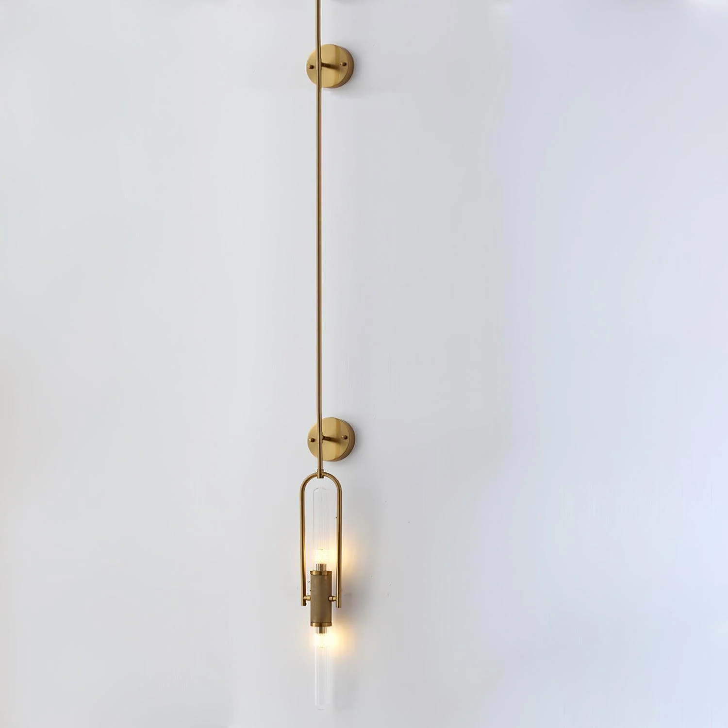 Olraeos Nordic Art Long Arc Glass Wall Lamp - Image 5