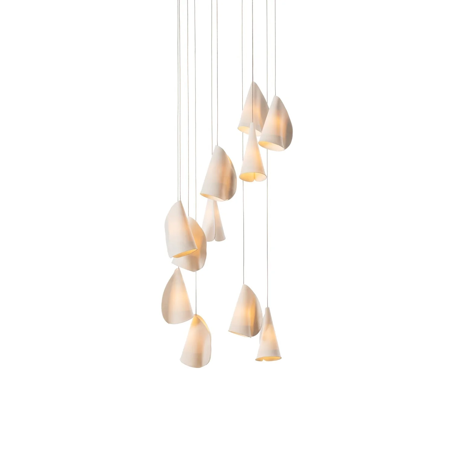 Olshaion Geometric Ceramic Pendant Light - Image 36