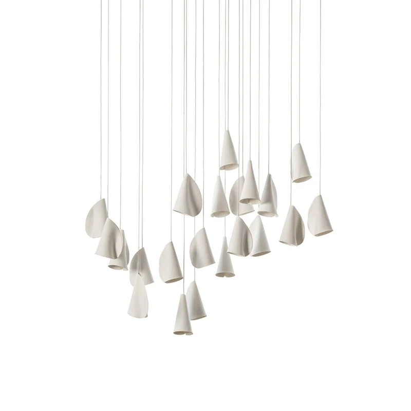 Olshaion Geometric Ceramic Pendant Light - Image 42