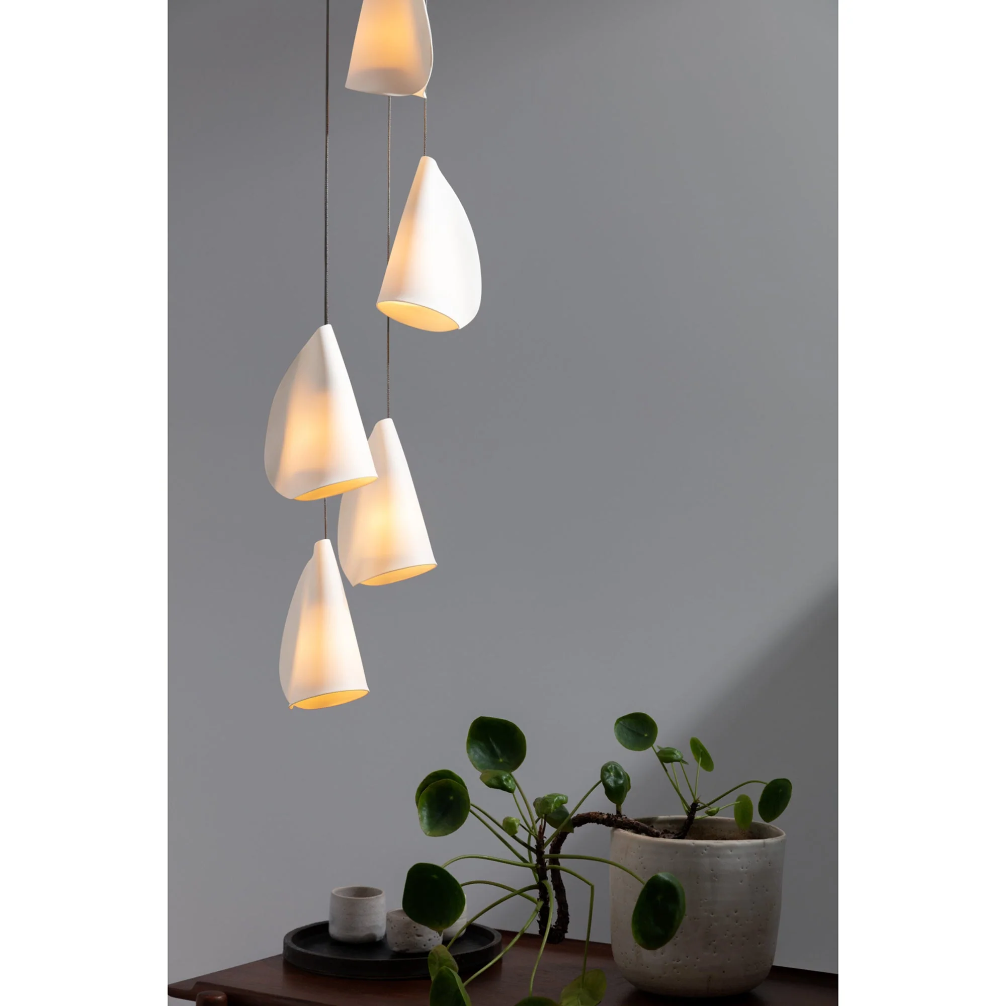 Olshaion Geometric Ceramic Pendant Light - Image 45