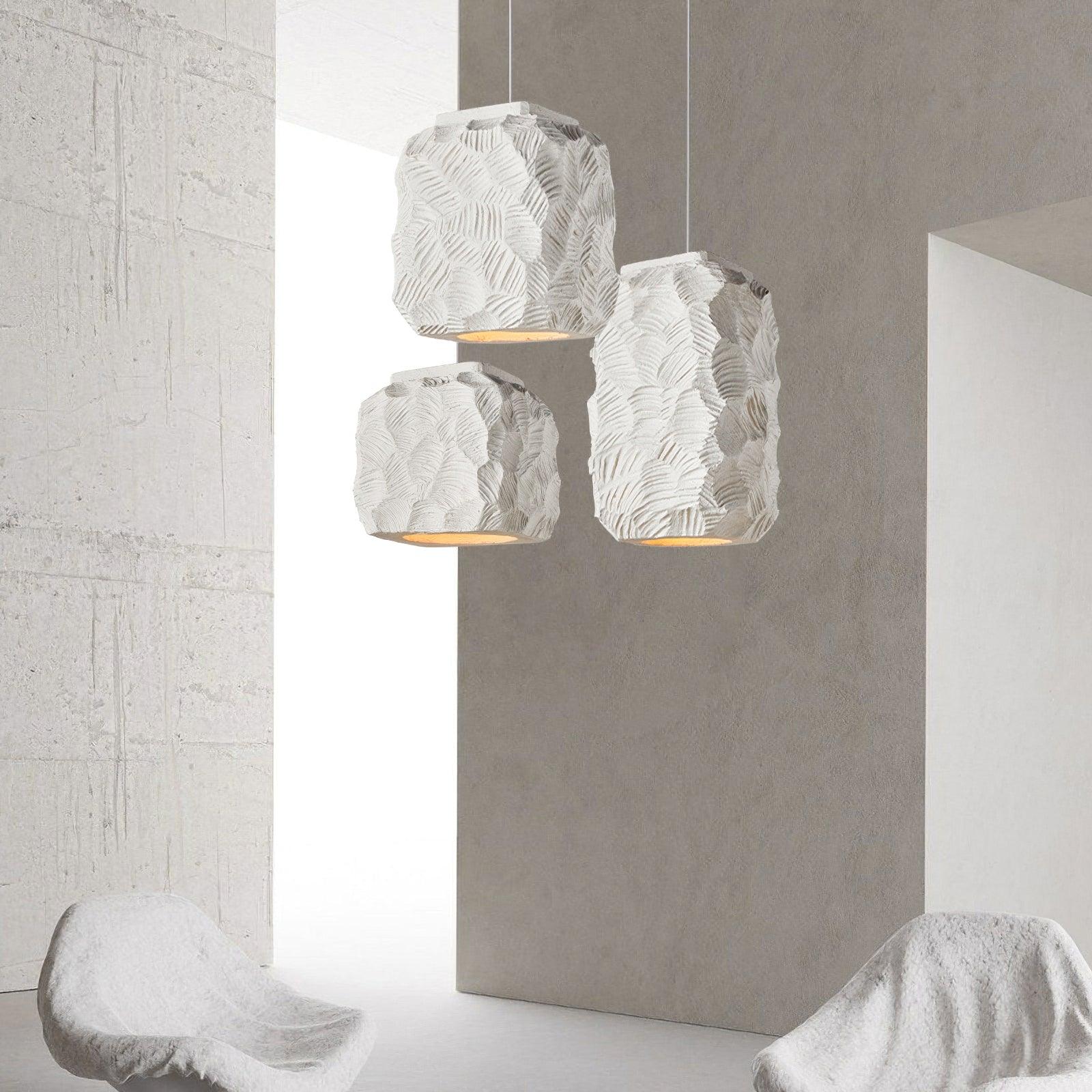 Olsilel Individual Creativity Geometry Resin Pendant Lamp - Image 10