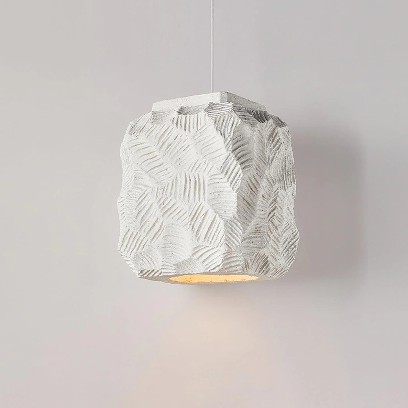 Olsilel Individual Creativity Geometry Resin Pendant Lamp - Image 14