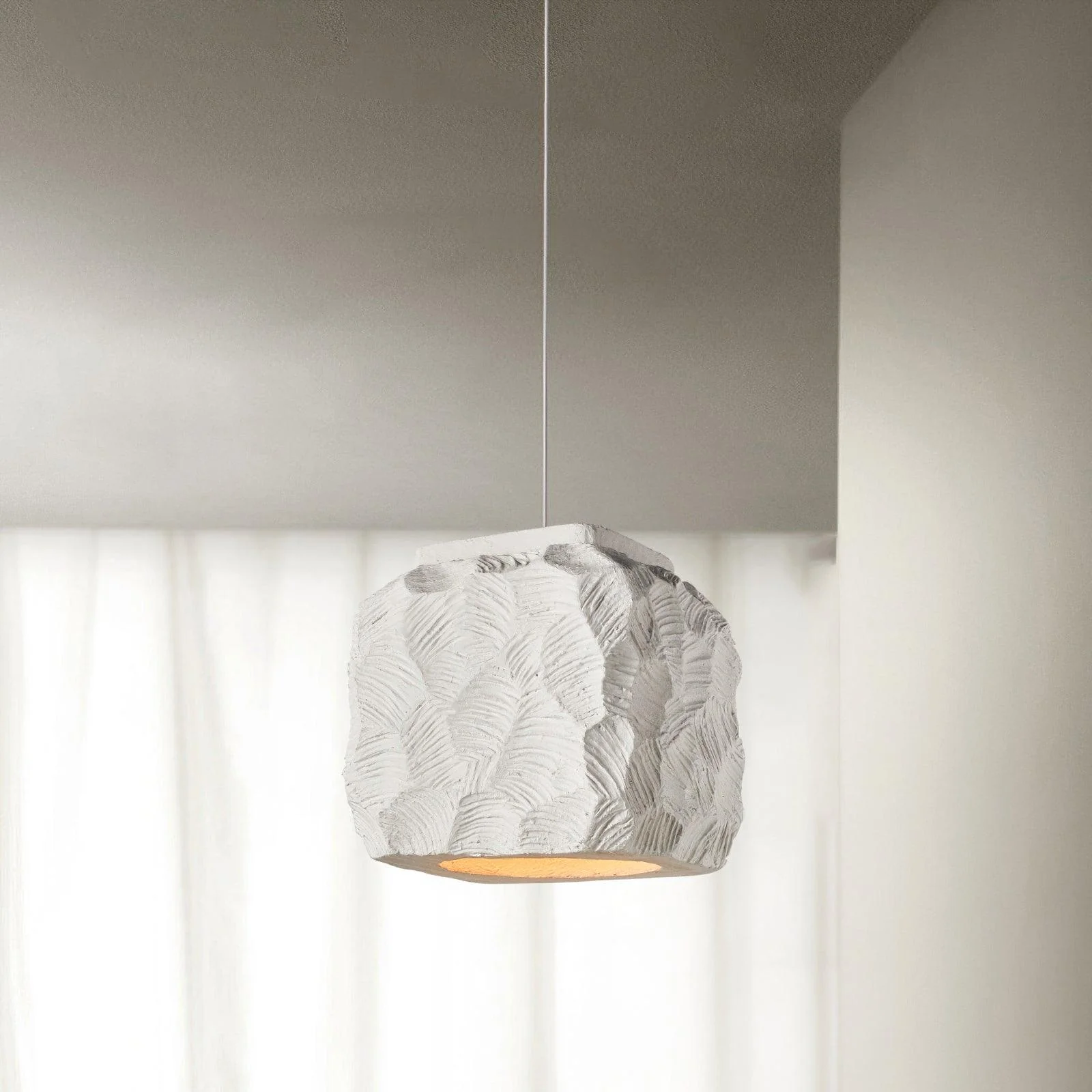 Olsilel Individual Creativity Geometry Resin Pendant Lamp - Image 18