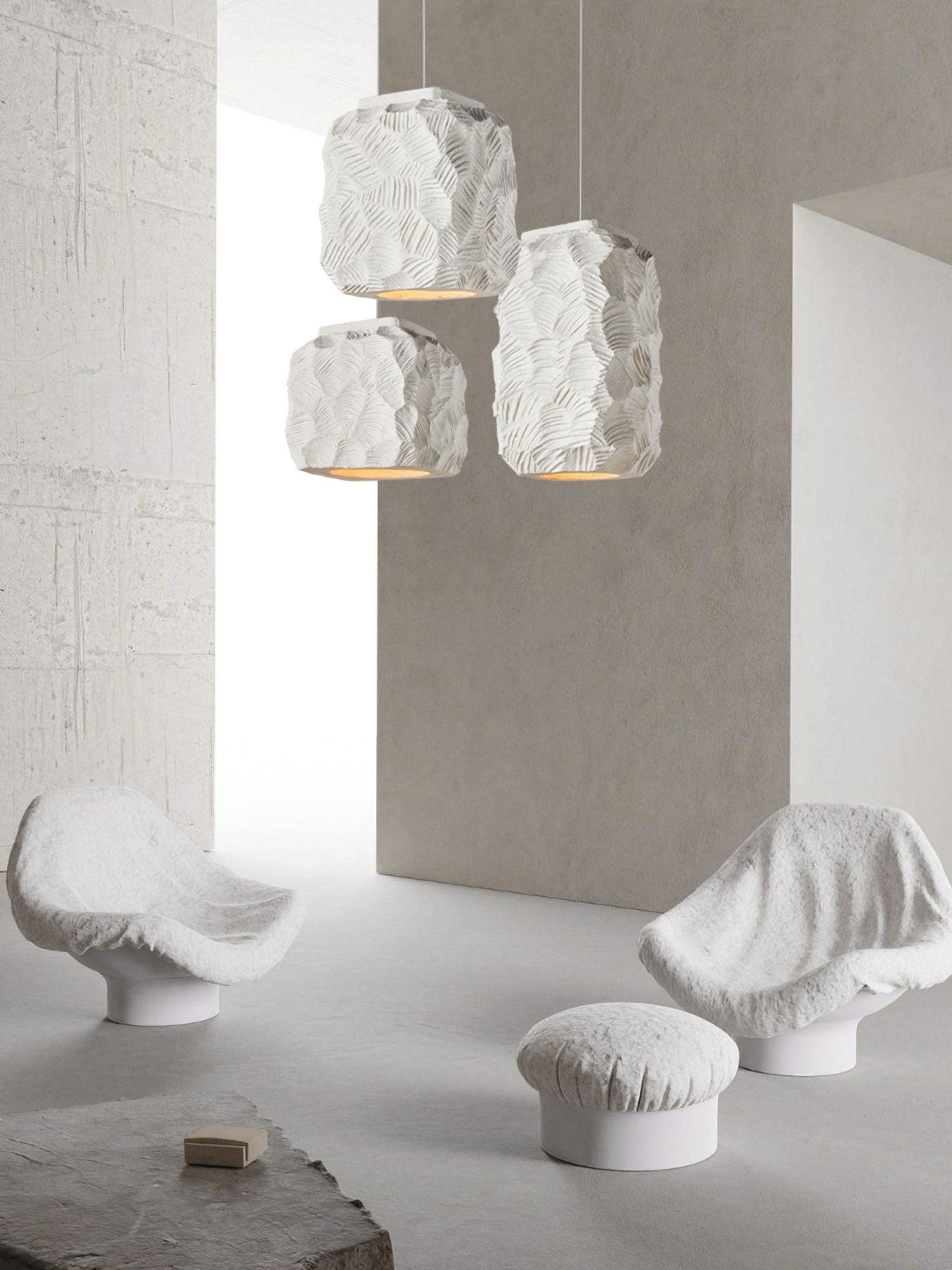 Olsilel Individual Creativity Geometry Resin Pendant Lamp - Image 19