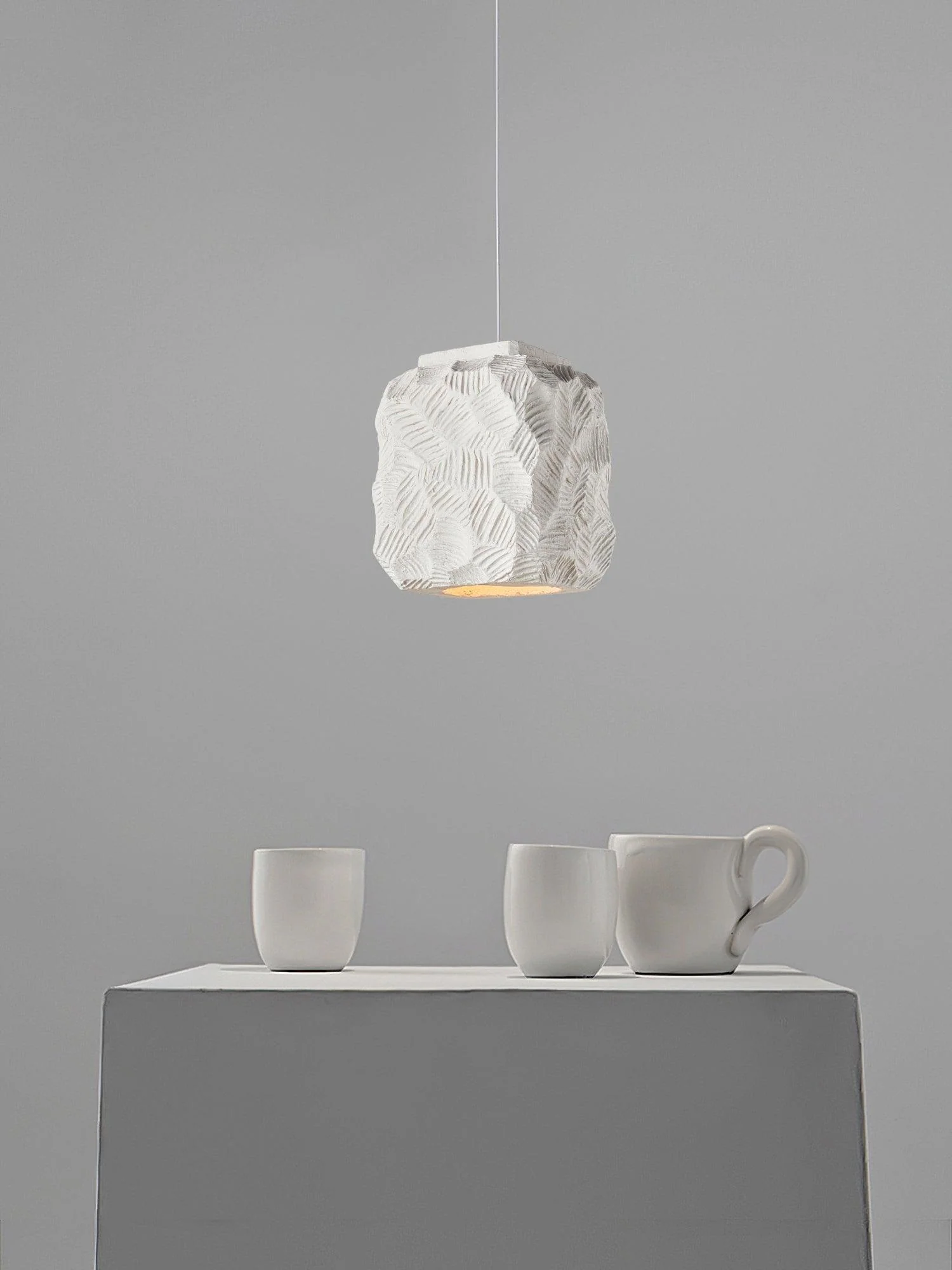 Olsilel Individual Creativity Geometry Resin Pendant Lamp - Image 21