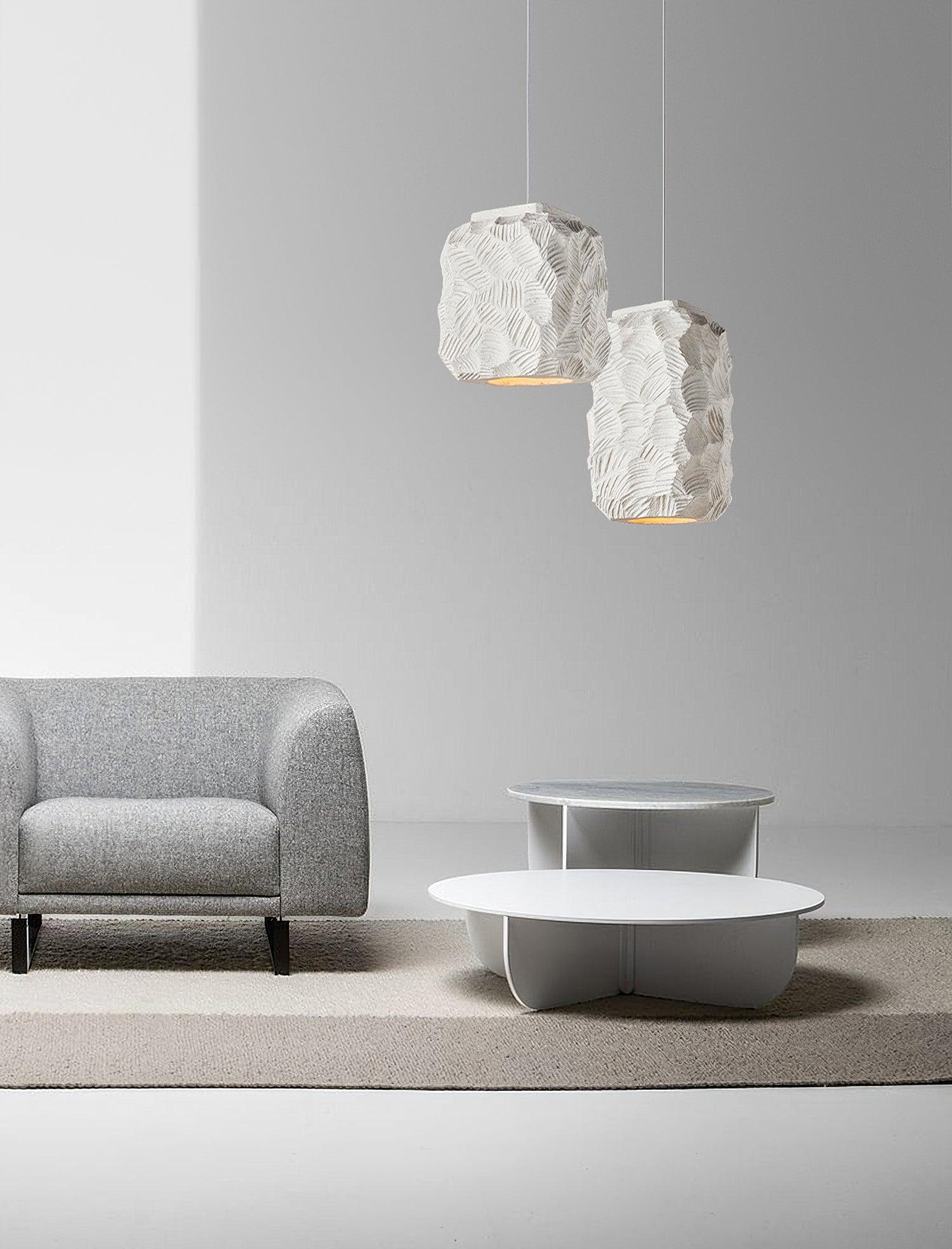 Olsilel Individual Creativity Geometry Resin Pendant Lamp - Image 22
