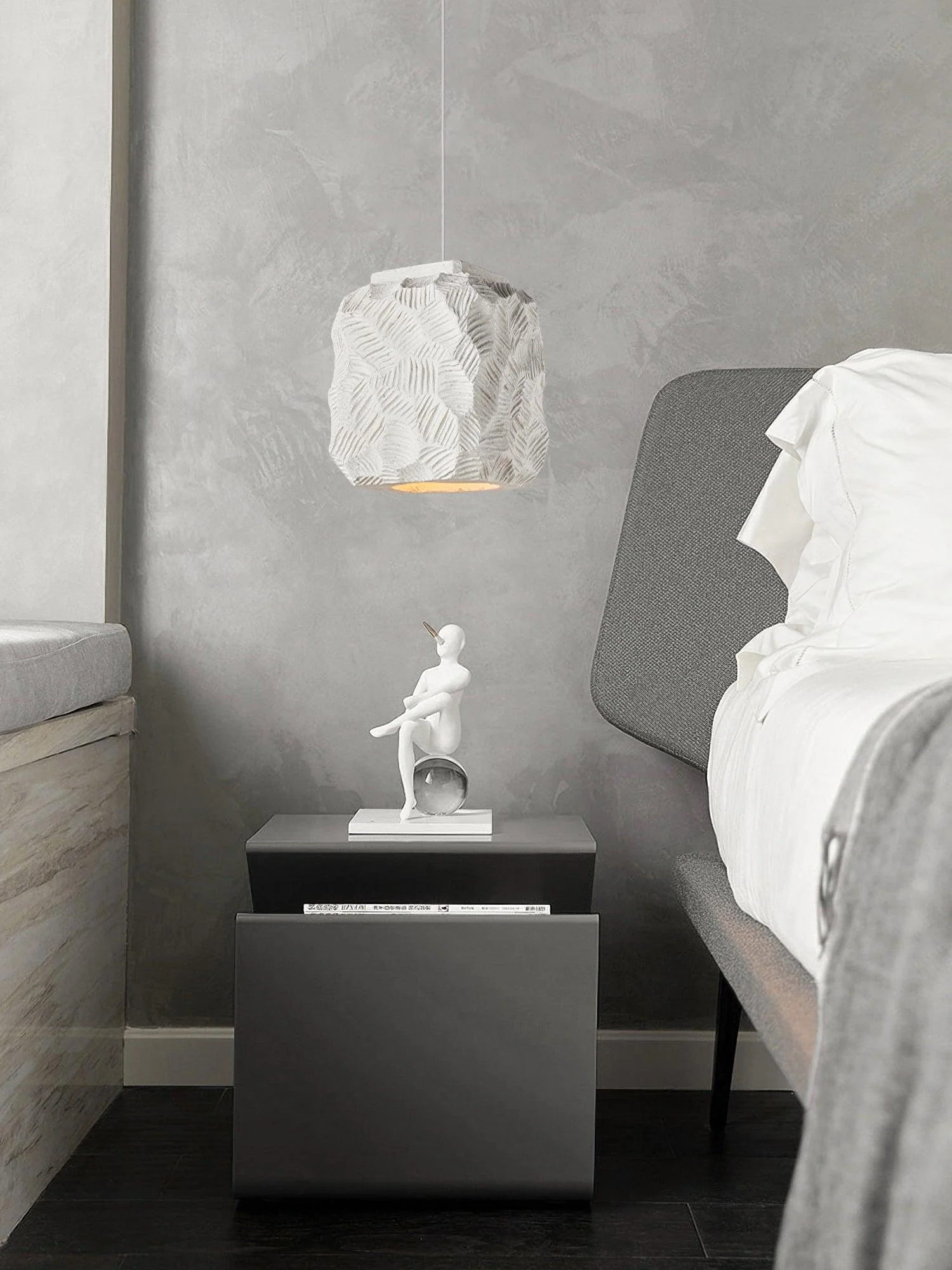 Olsilel Individual Creativity Geometry Resin Pendant Lamp - Image 23