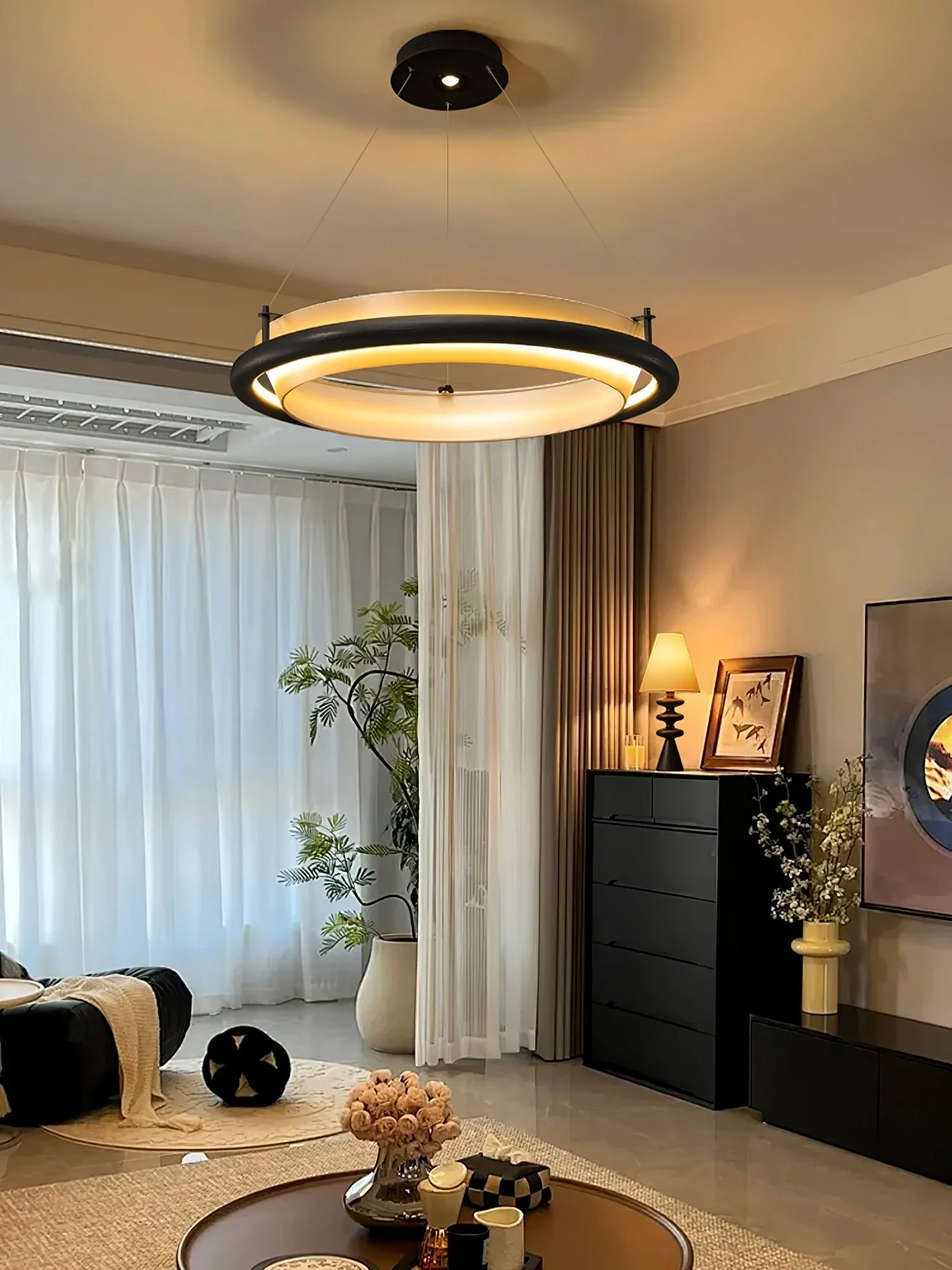 Olvelila Circular Pendant Light - Image 31