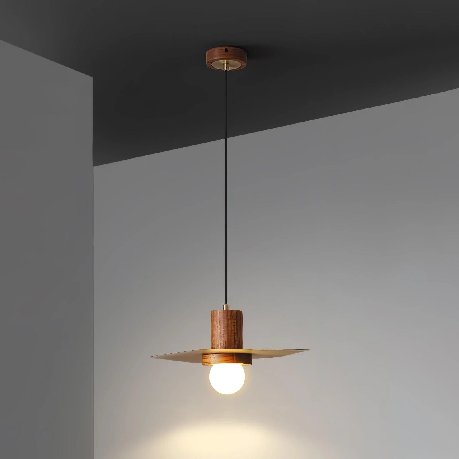 Olvenan Premium Nordic Art Wood Pendant Lamp - Image 14
