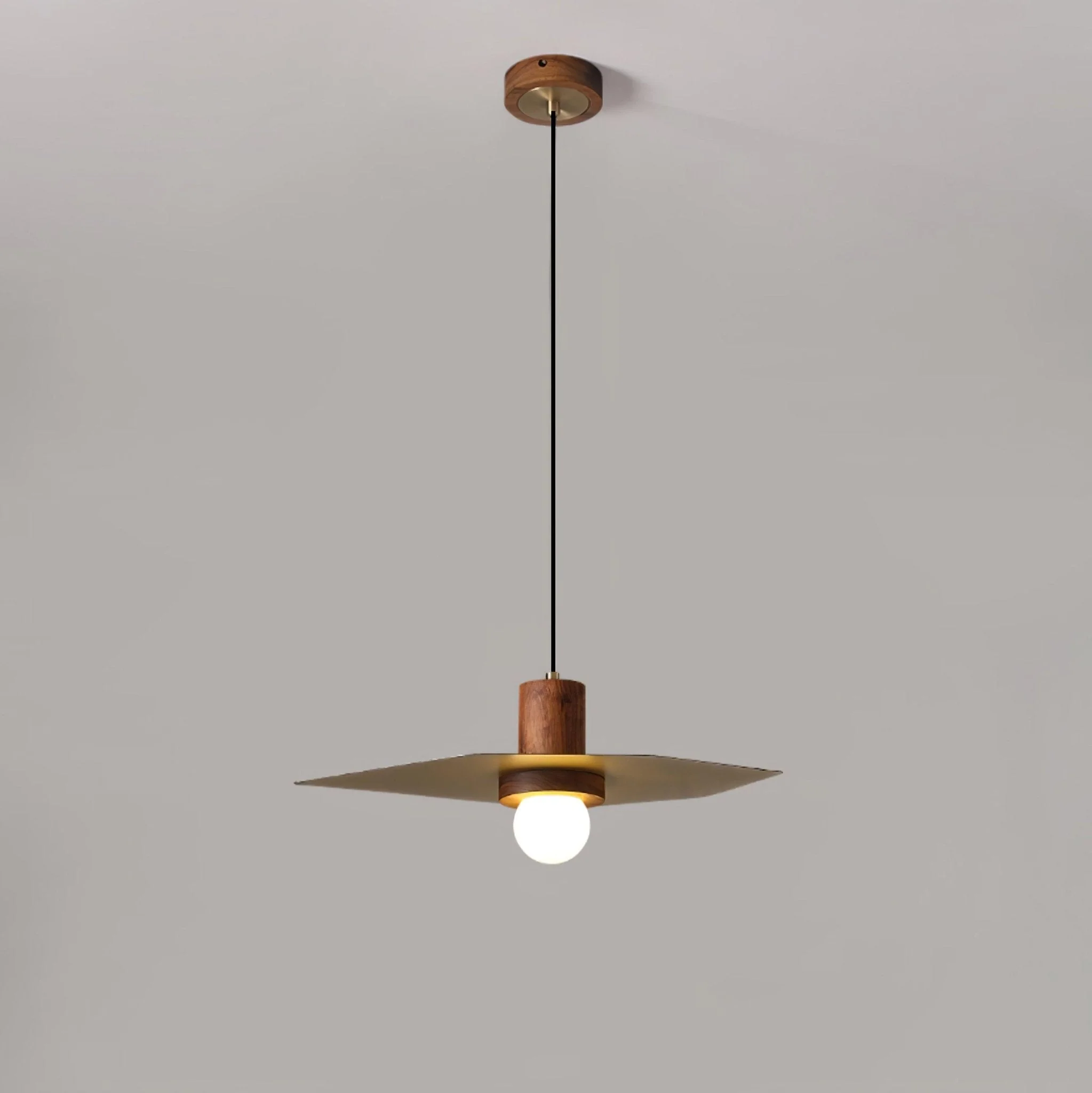 Olvenan Premium Nordic Art Wood Pendant Lamp - Image 2