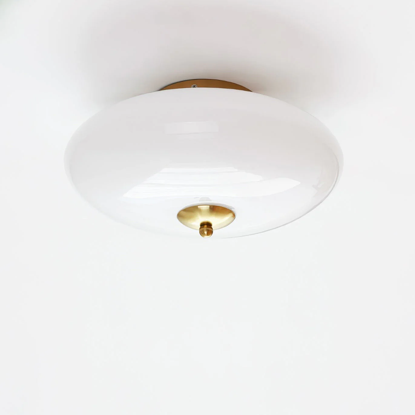 Opal Modern Glass Ceiling Light - Image 16