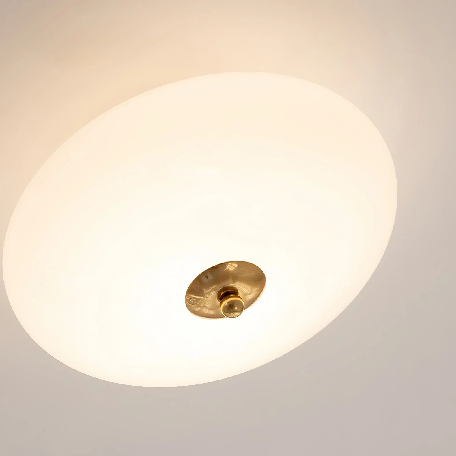 Opal Modern Glass Ceiling Light - Image 18