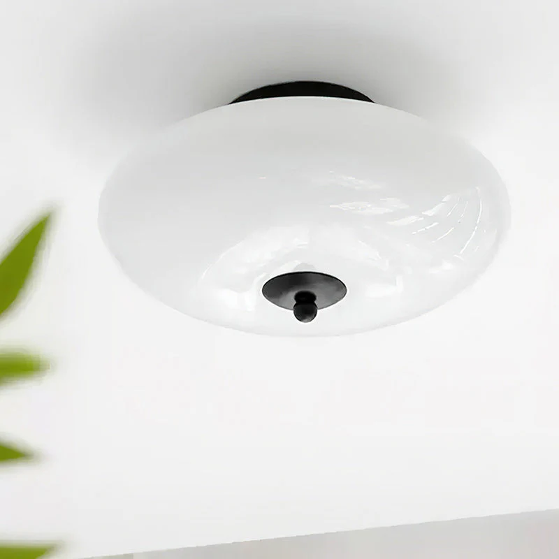 Opal Modern Glass Ceiling Light - Image 3